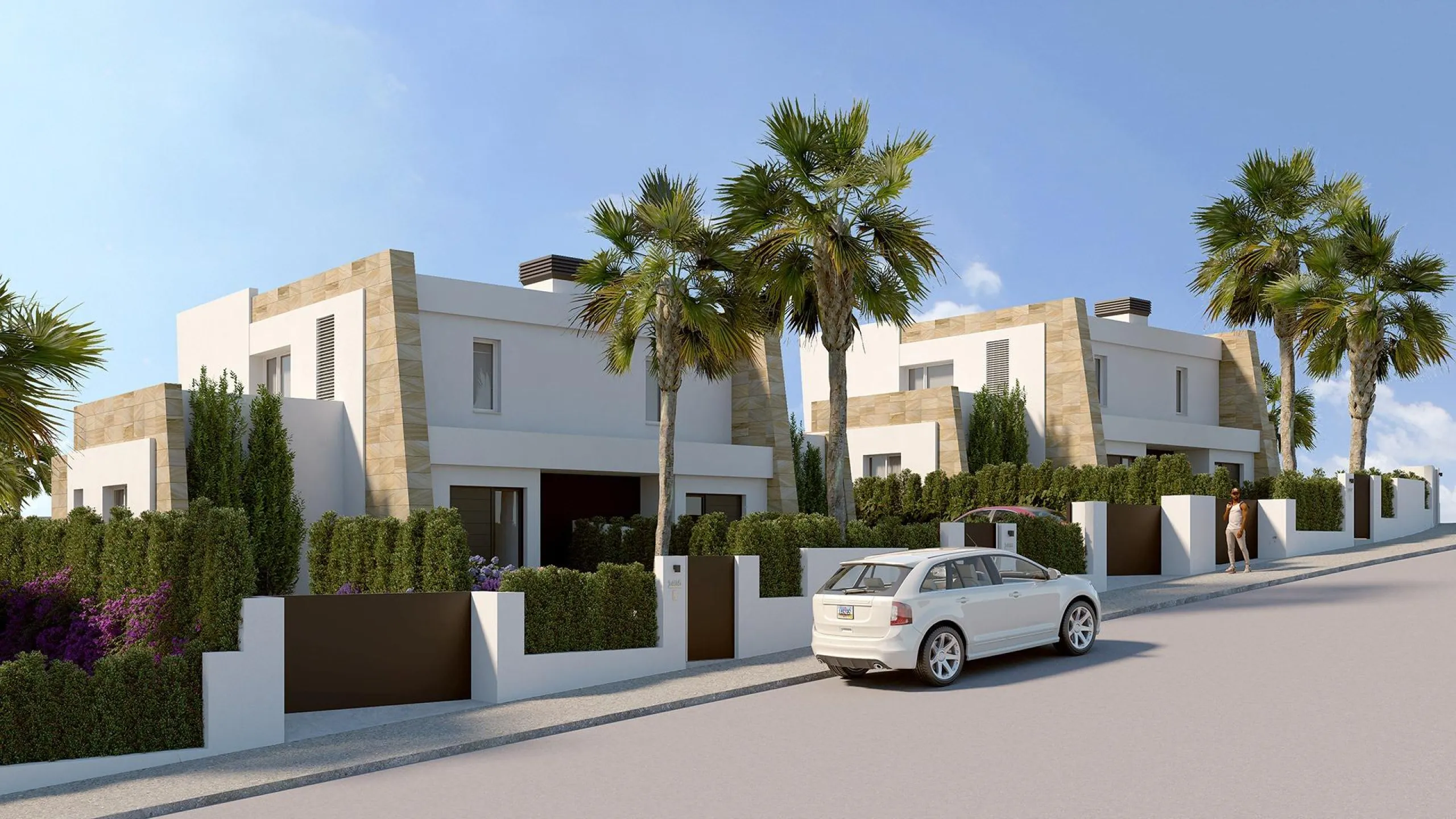 VILLAS PAREADAS EN ALGORFA. 3 DORM. 2 BAÑOS. PISCINA PRIVADA. PARCELA 260 M2.
