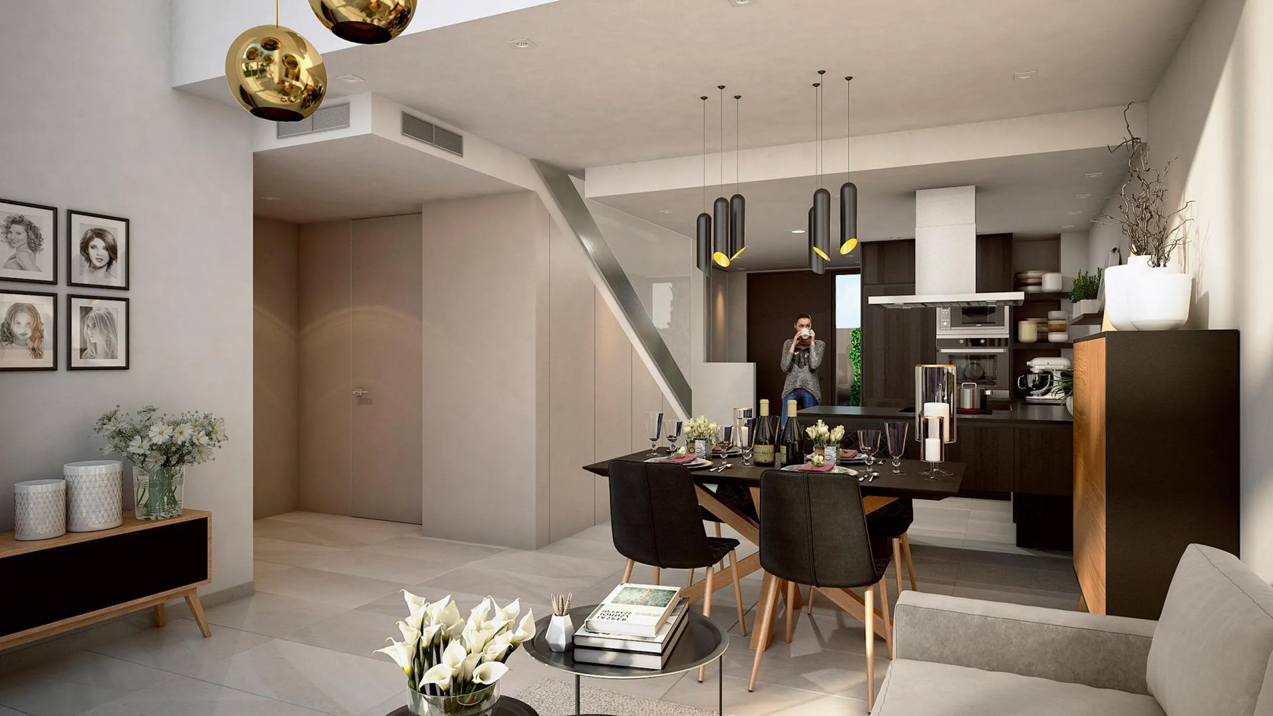 VILLAS PAREADAS EN ALGORFA. 3 DORM. 2 BAÑOS. PISCINA PRIVADA. PARCELA 260 M2.