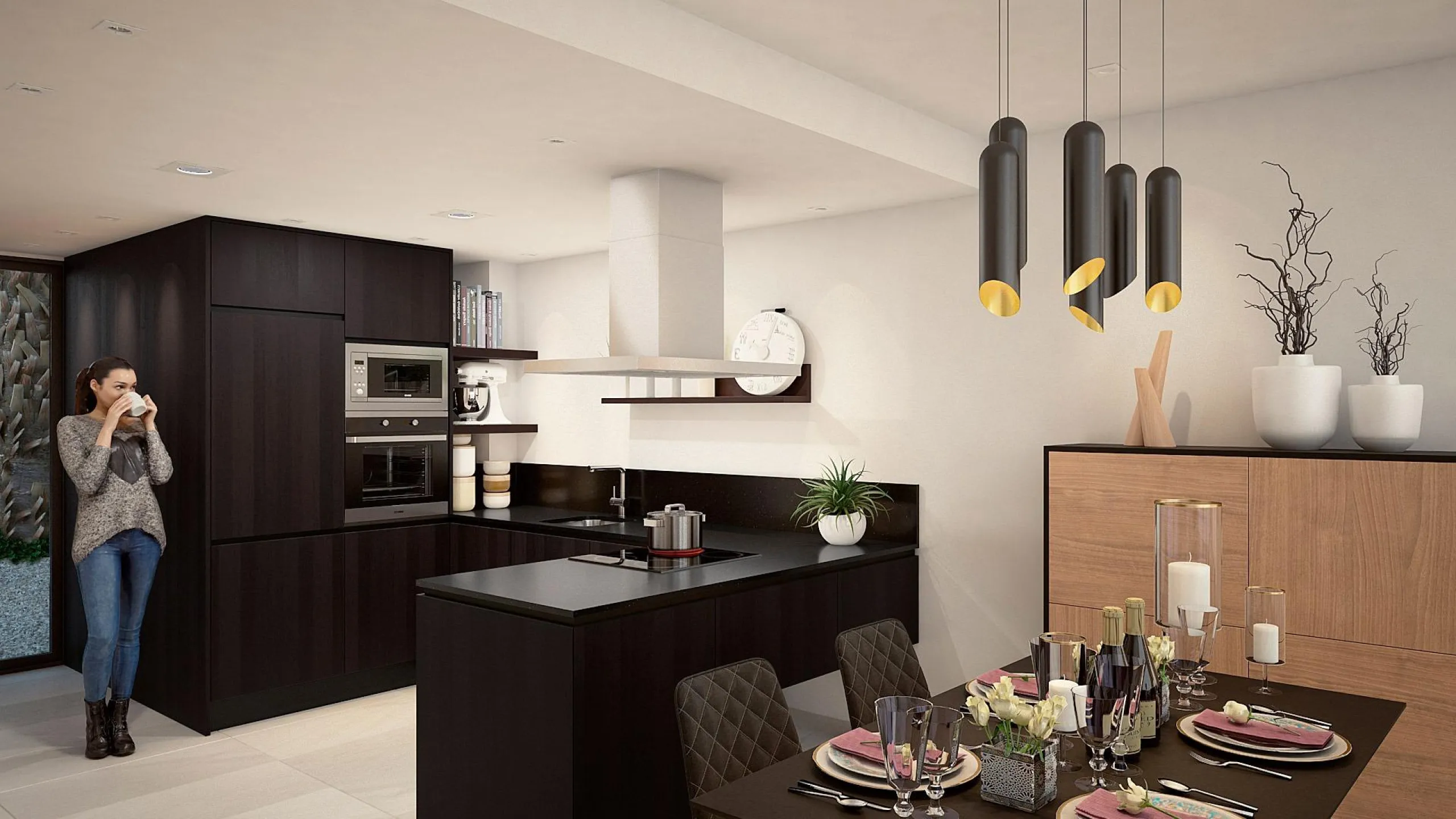 VILLAS PAREADAS EN ALGORFA. 3 DORM. 2 BAÑOS. PISCINA PRIVADA. PARCELA 260 M2.