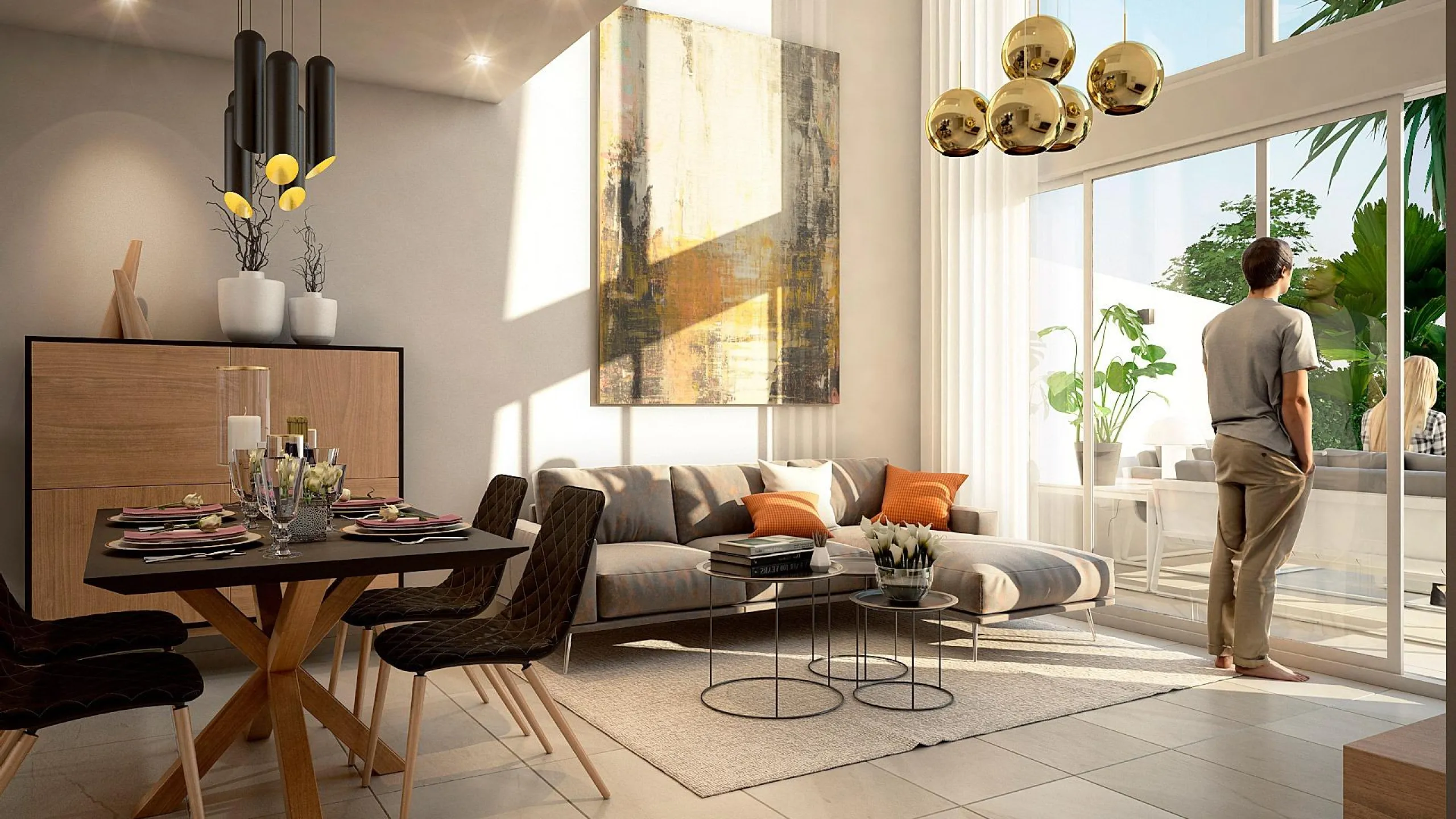 VILLAS PAREADAS EN ALGORFA. 3 DORM. 2 BAÑOS. PISCINA PRIVADA. PARCELA 260 M2.