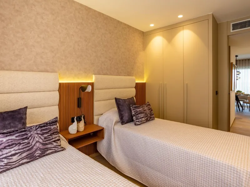 APARTAMENTOS DE OBRA NUEVA EN ALGORFA. RESIDENCIAL PRIVADA. 2 DORM. 2 BAÑOS. PISCINA. PARKING.