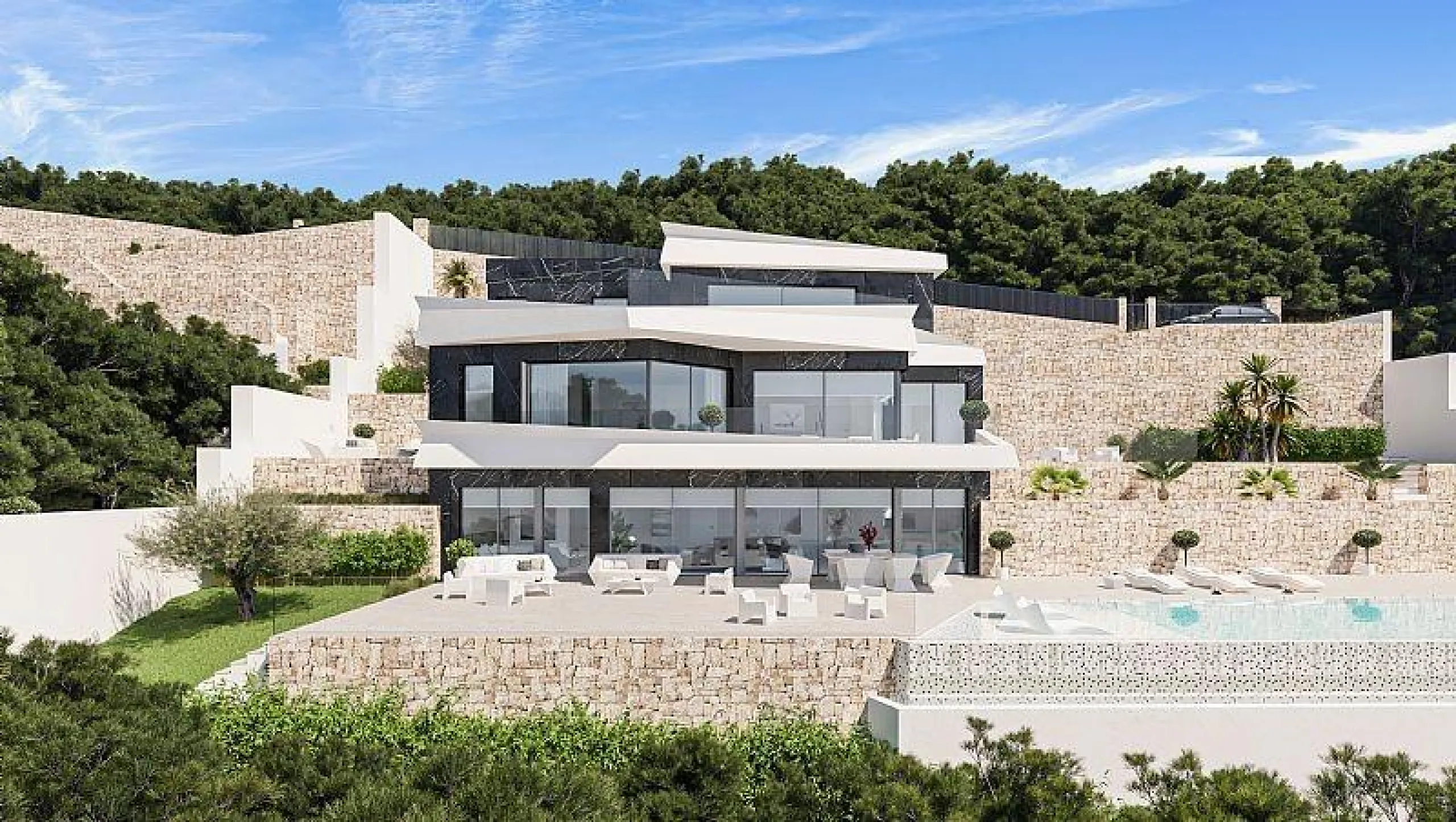 Luxury Villa with sea views