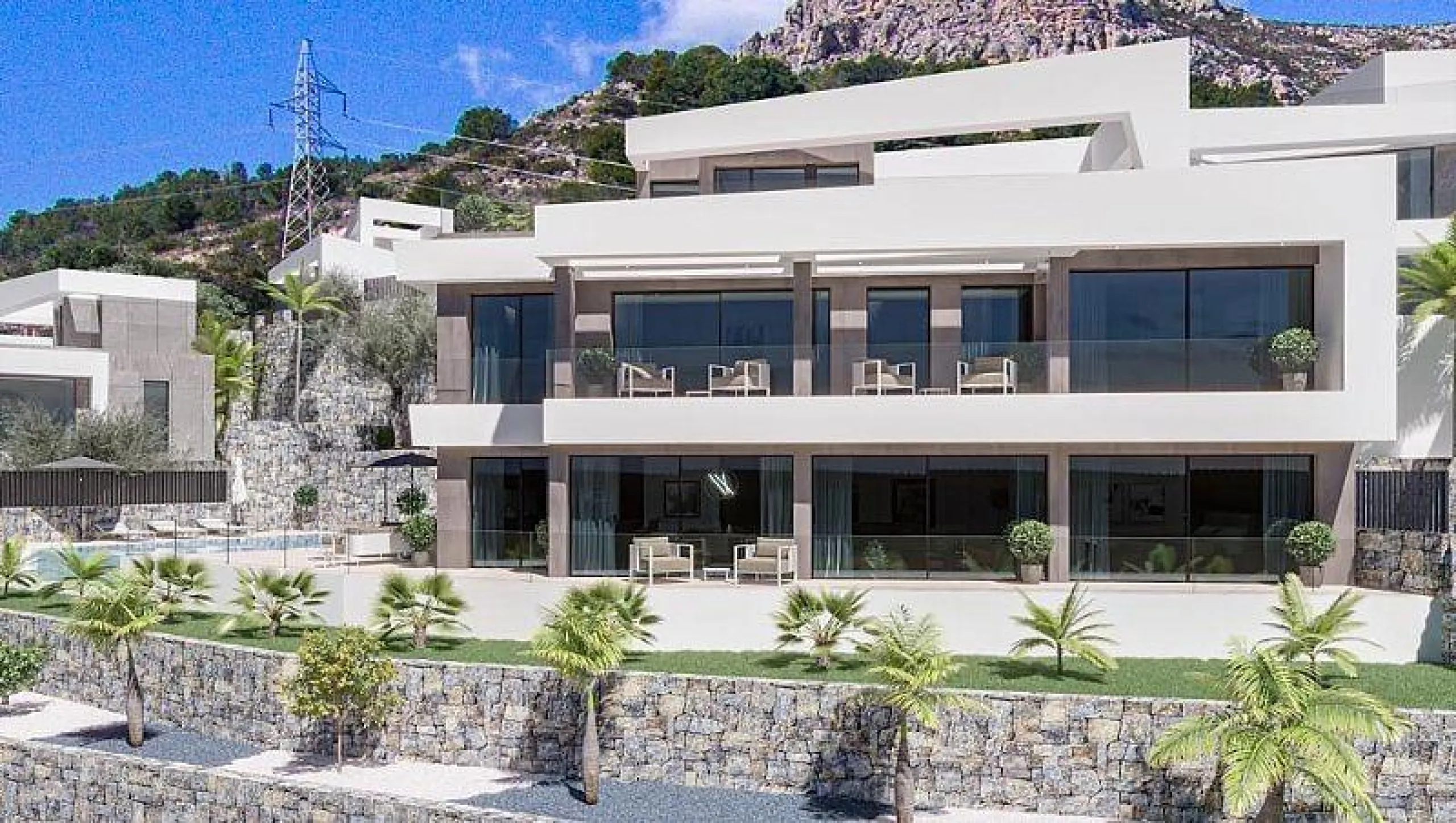 Villa de lujo con piscina privada y vistas al mar