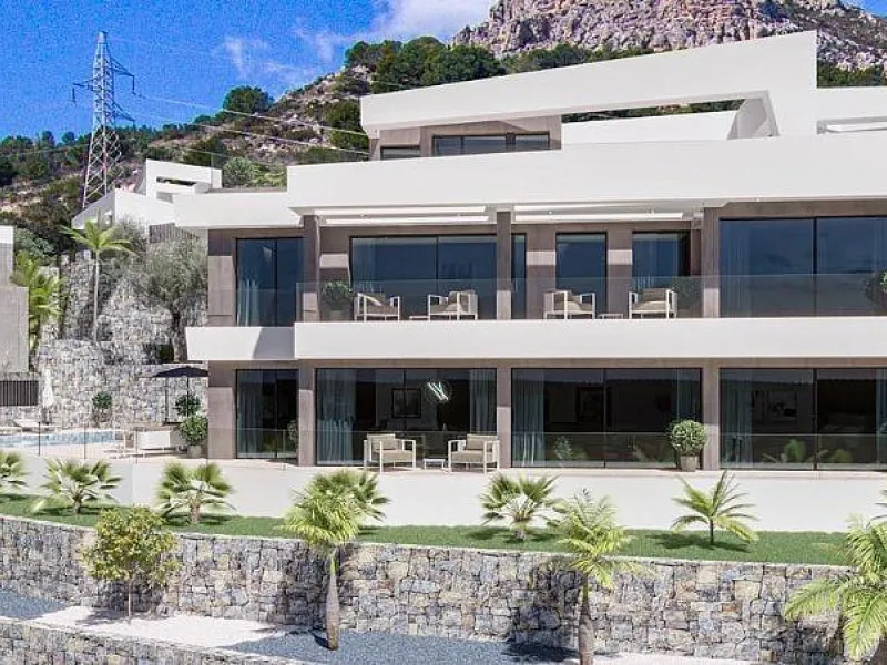 Villa de lujo con piscina privada y vistas al mar