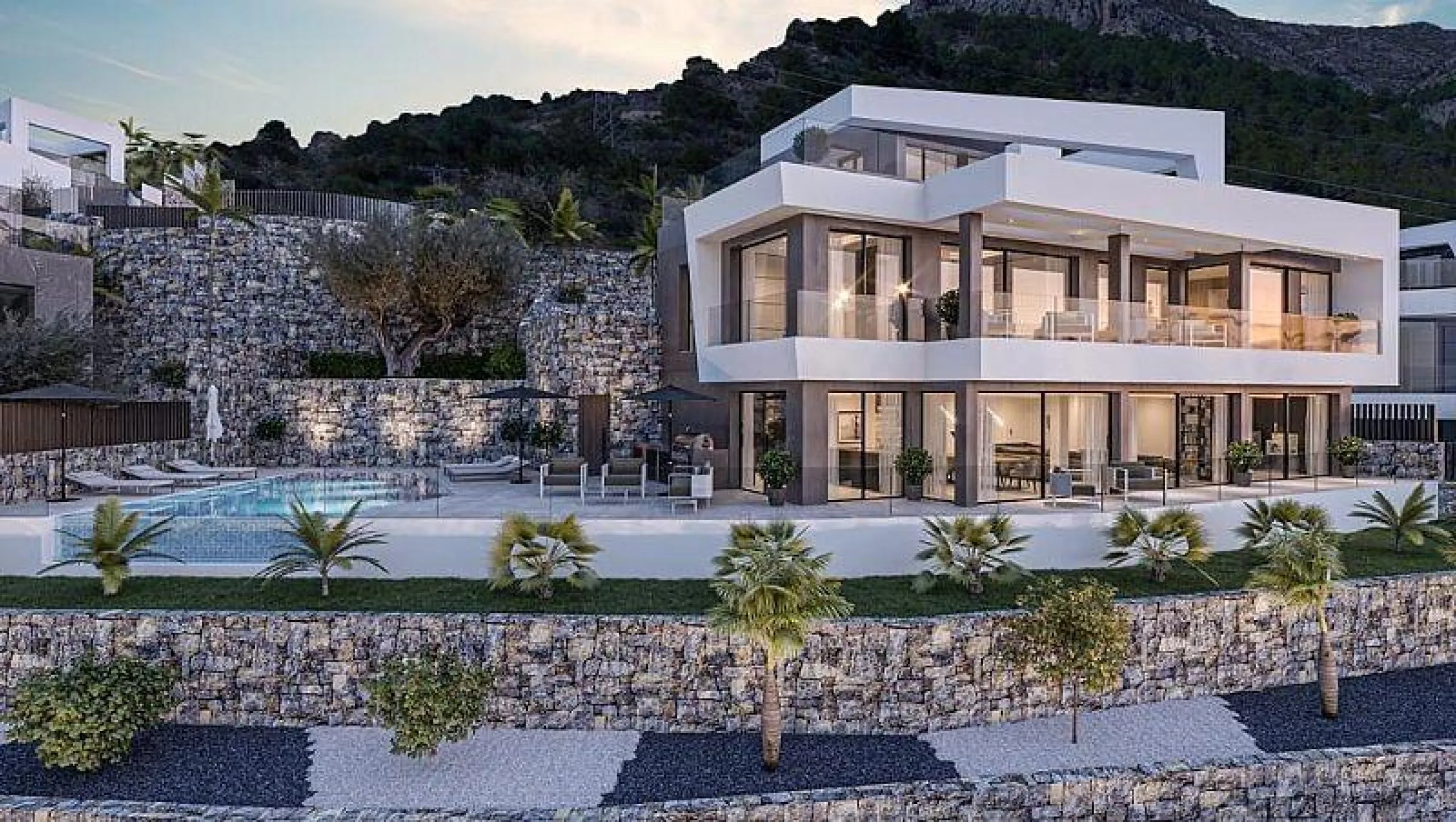 Villa de lujo con piscina privada y vistas al mar