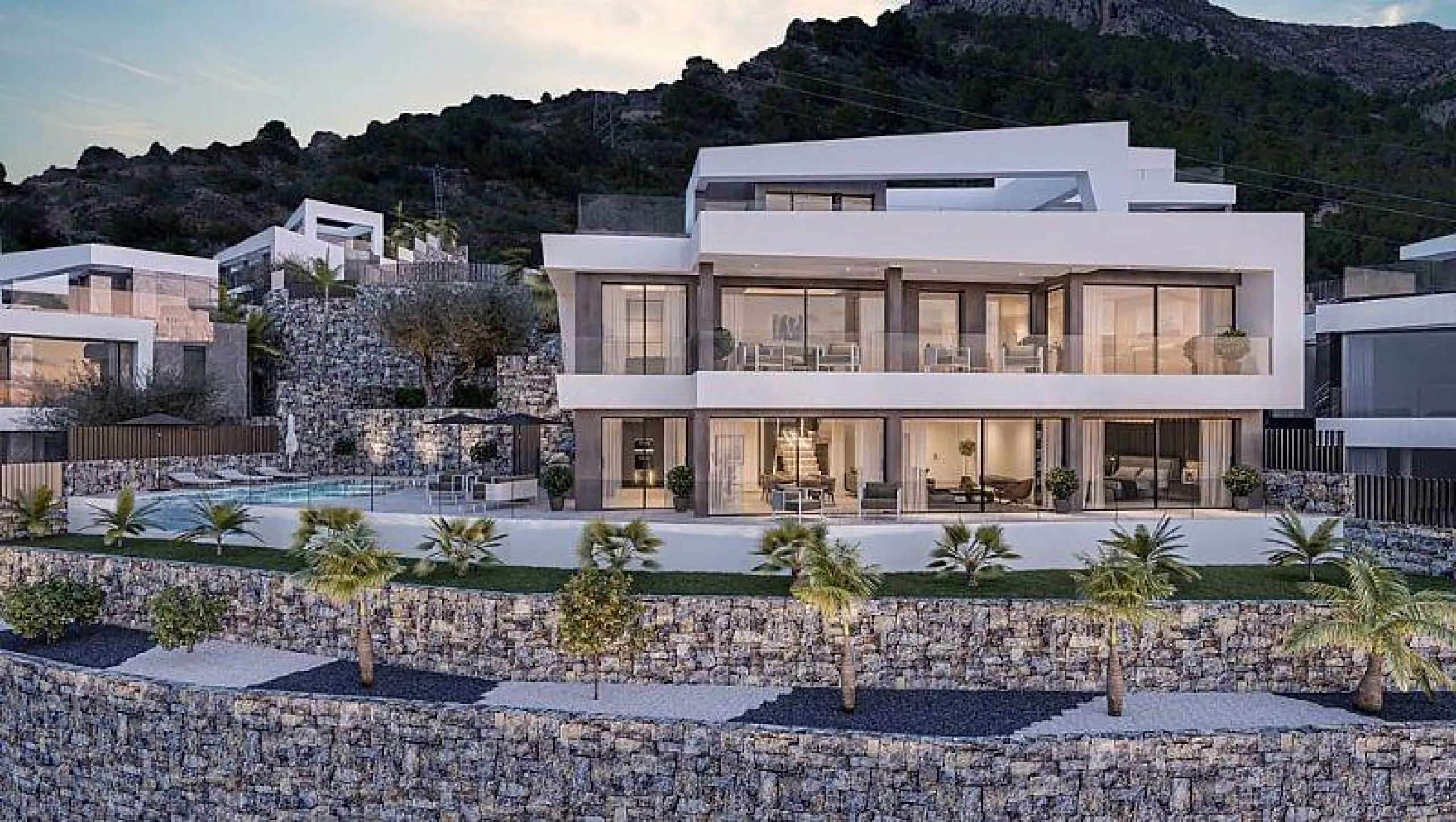 Villa de lujo con piscina privada y vistas al mar