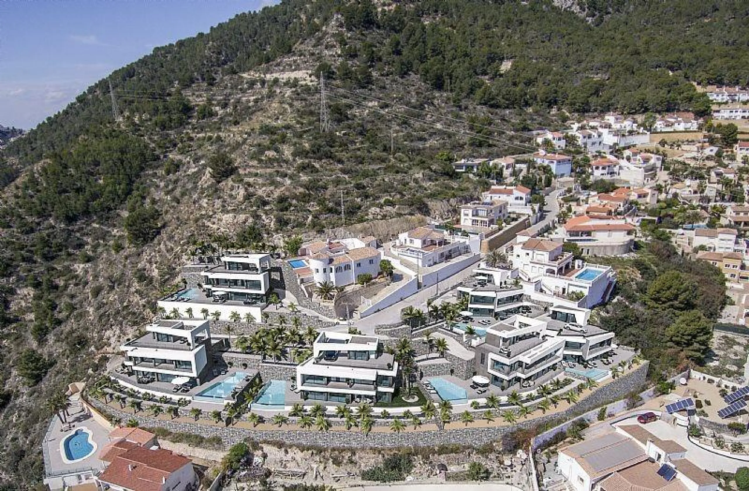 Villa de lujo con piscina privada y vistas al mar