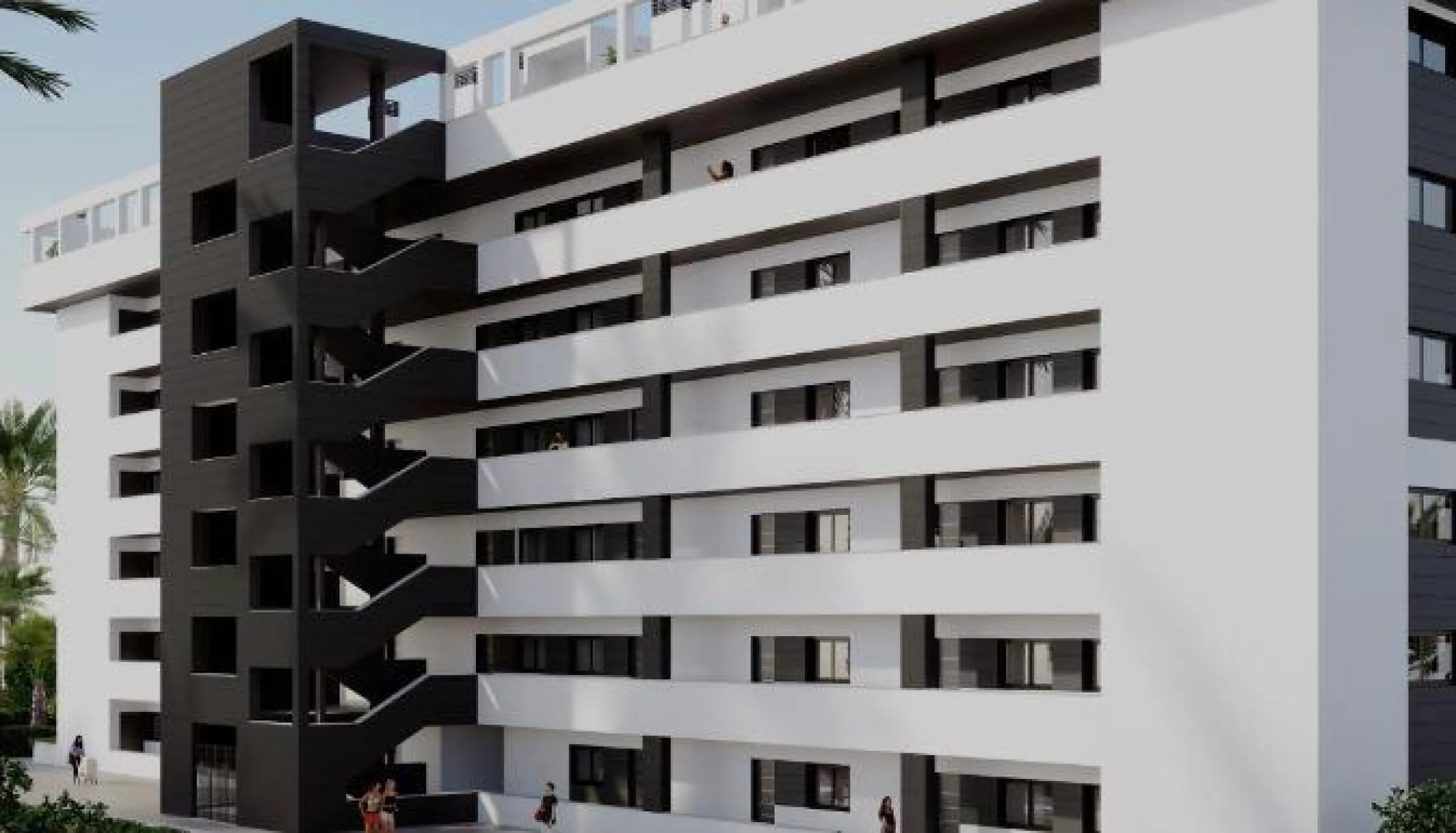 APARTAMENTOS DE OBRA NUEVA CON VISTAS AL MAR. 2 DOR. 2 BAÑOS. APARCAMENTO. PISCINA. PLAYA A 700 M.