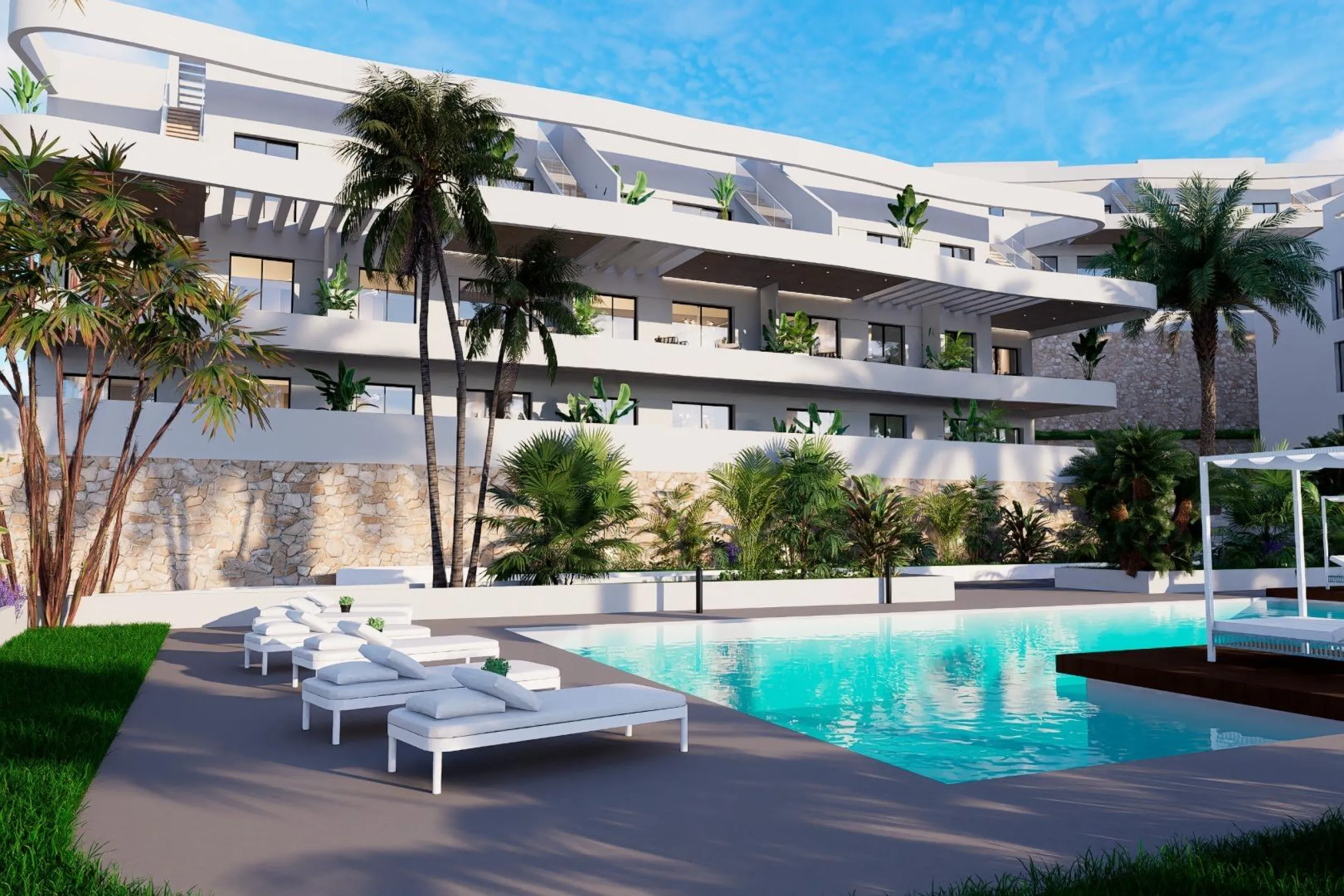 New exclusive homes with sea views