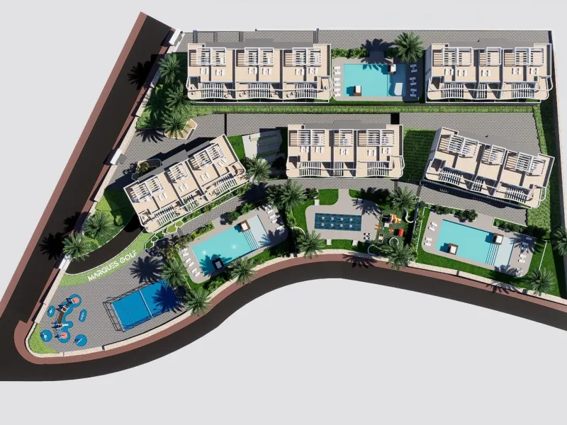 New exclusive homes with sea views