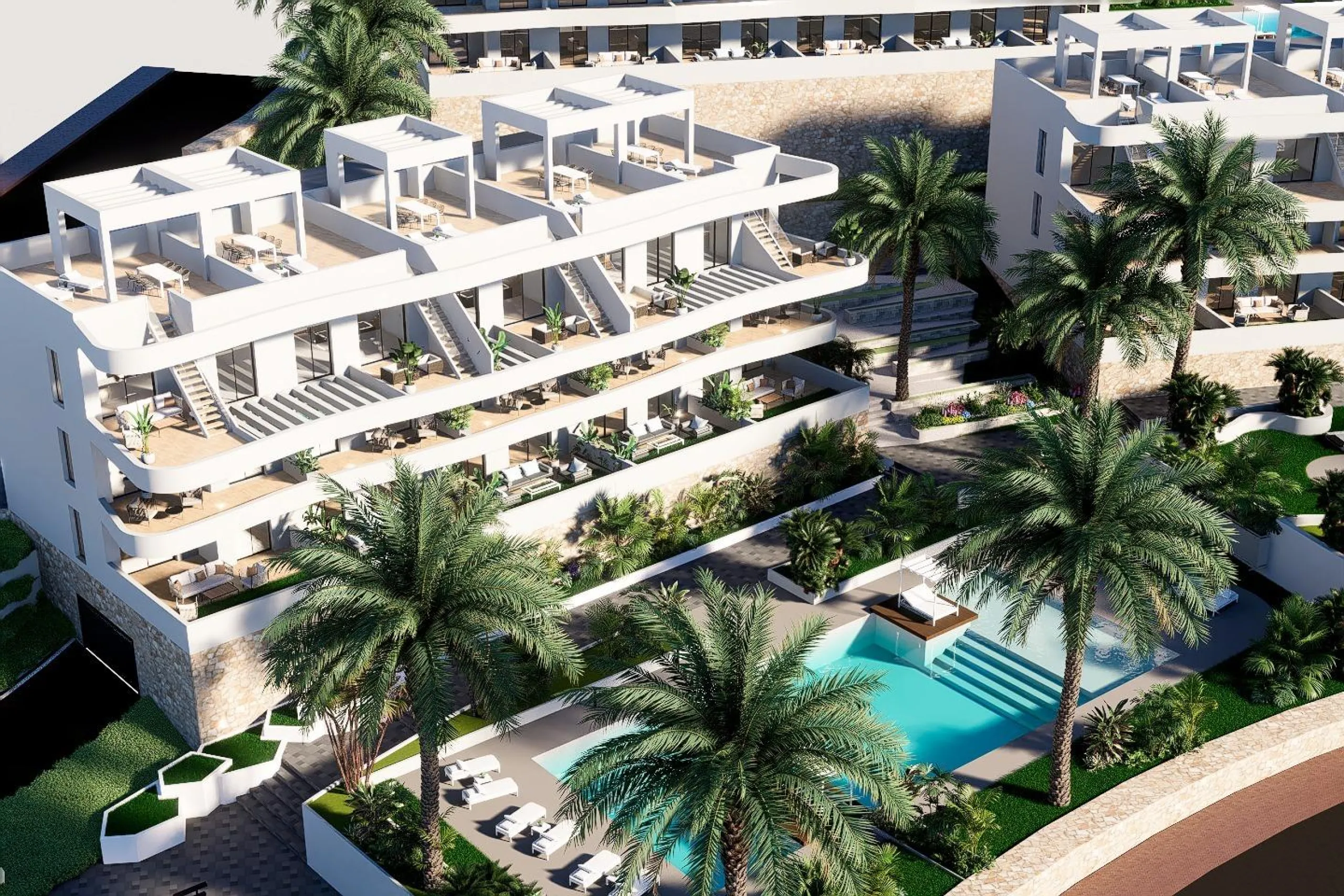 New exclusive homes with sea views
