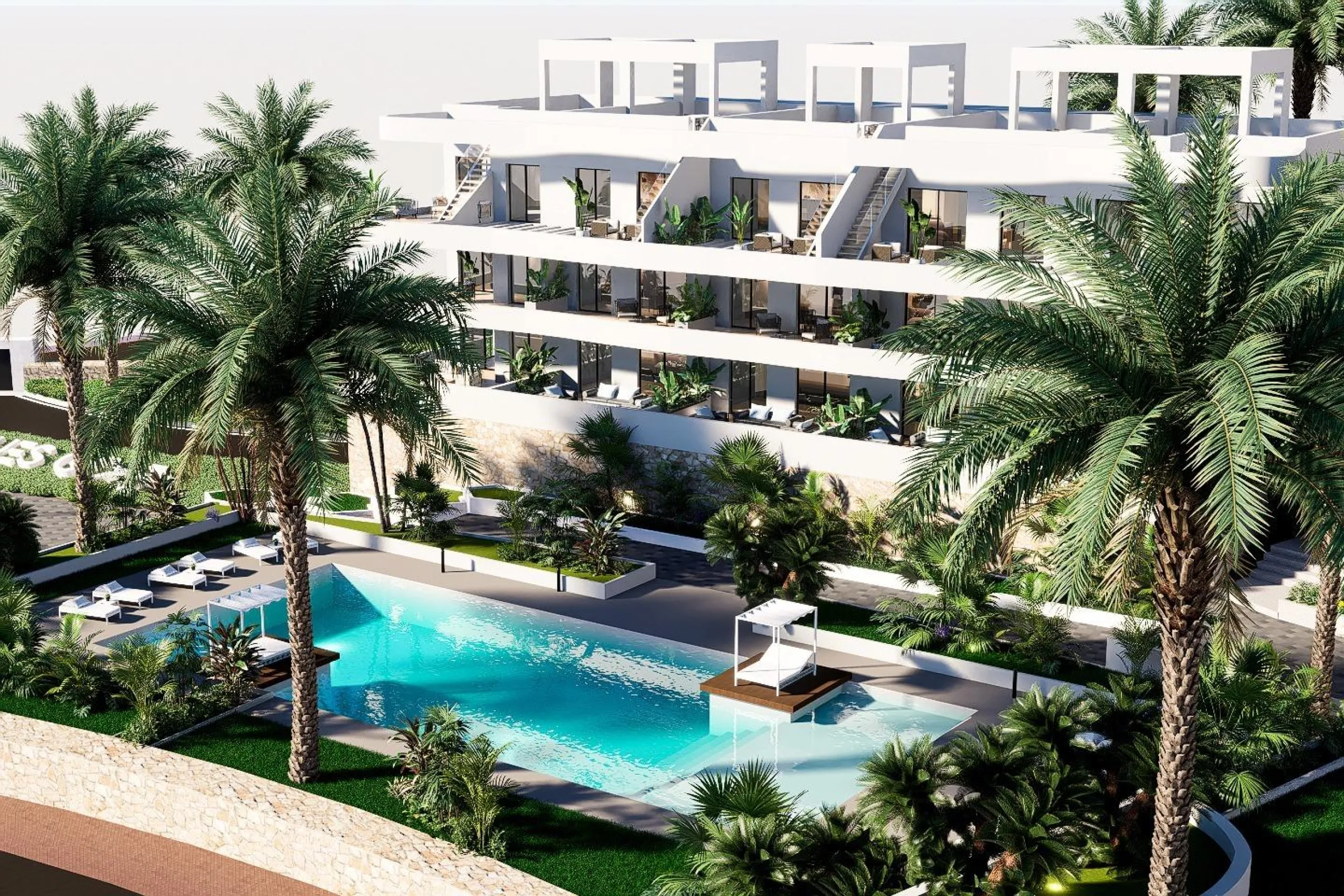 New exclusive homes with sea views