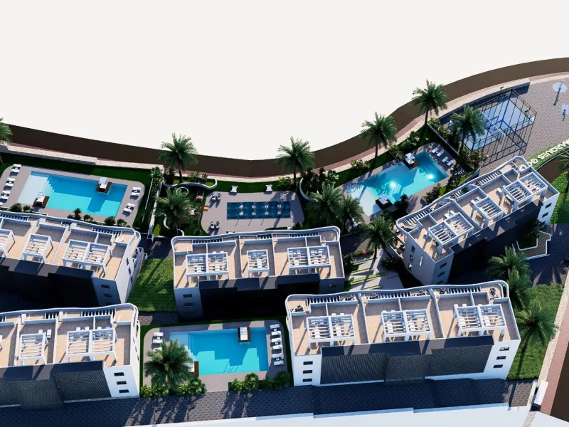 New exclusive homes with sea views