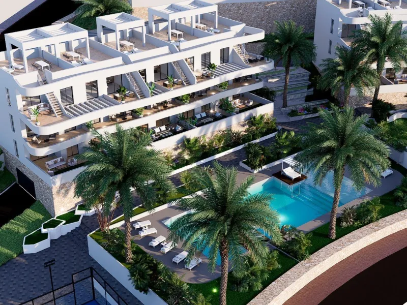 New exclusive homes with sea views