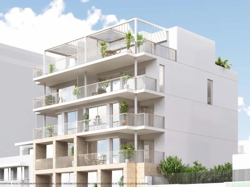Newly built apartments in the center of Villajoyosa