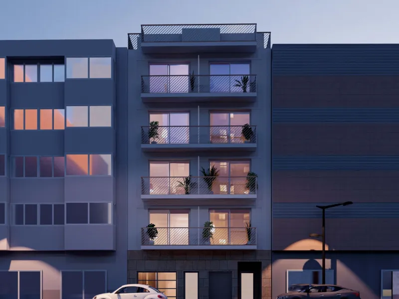 Newly built apartments in the center of Villajoyosa