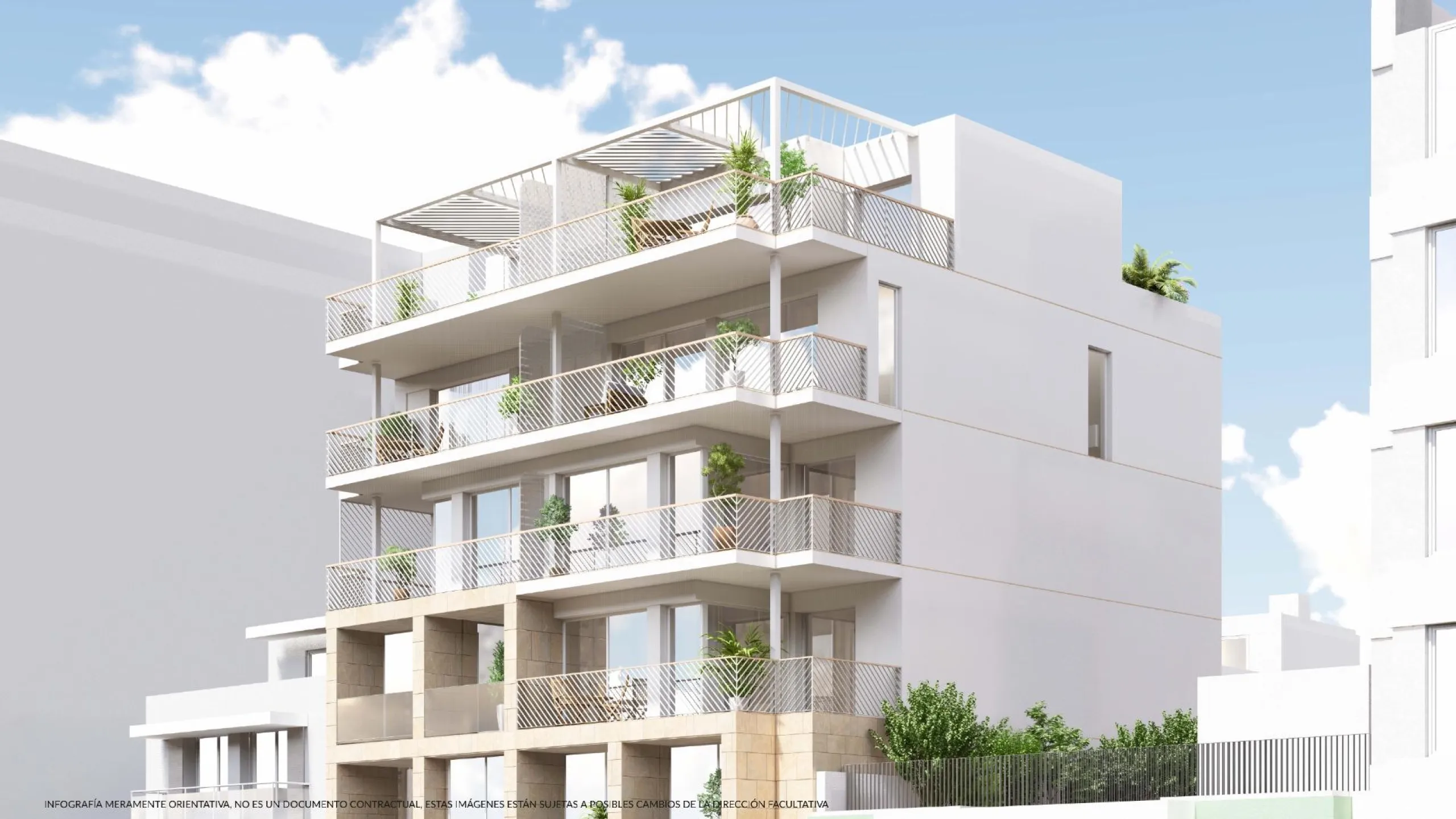 Newly built apartments in the center of Villajoyosa