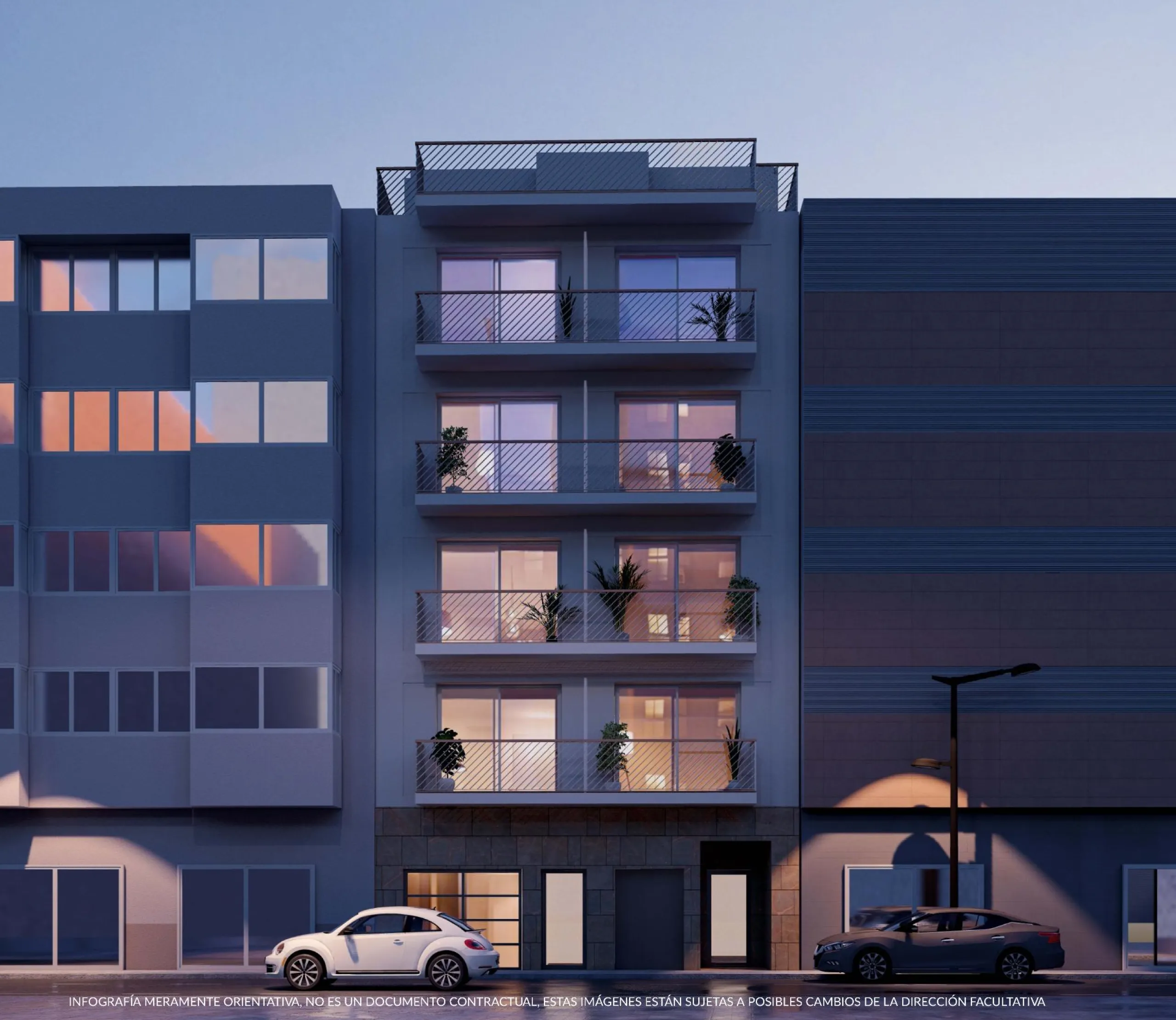 Newly built apartments in the center of Villajoyosa