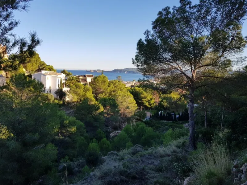 Un terreno urbano con vistas al mar