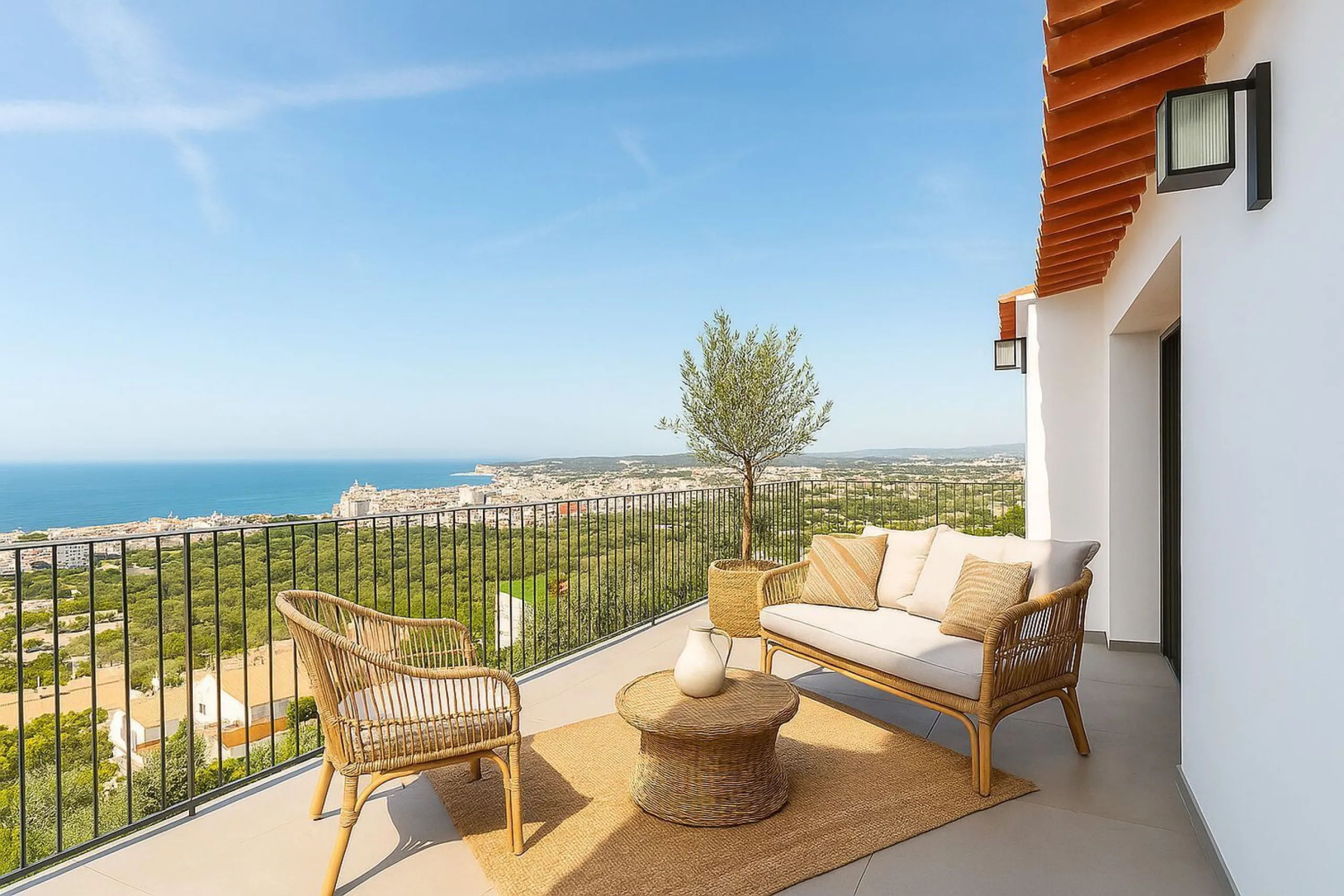 South-Facing Villa with Panoramic Sea Views in Levantina, Sitges