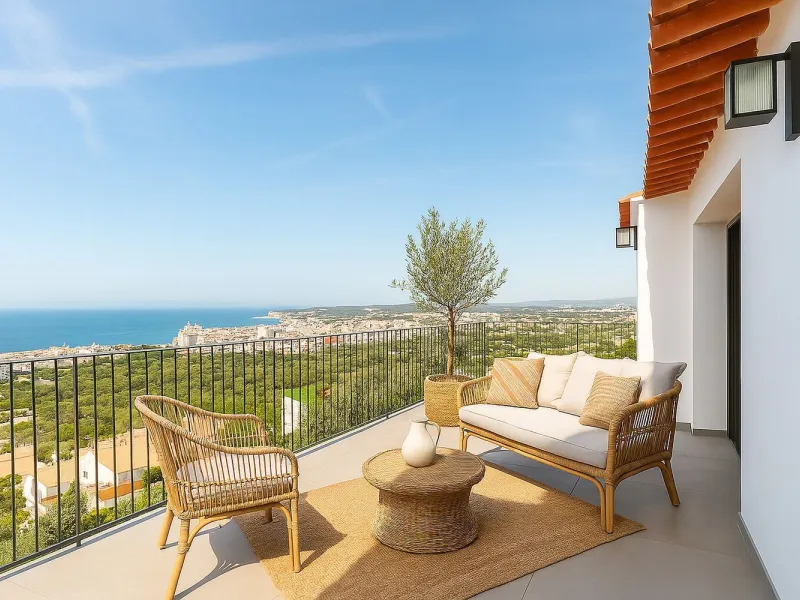 South-Facing Villa with Panoramic Sea Views in Levantina, Sitges