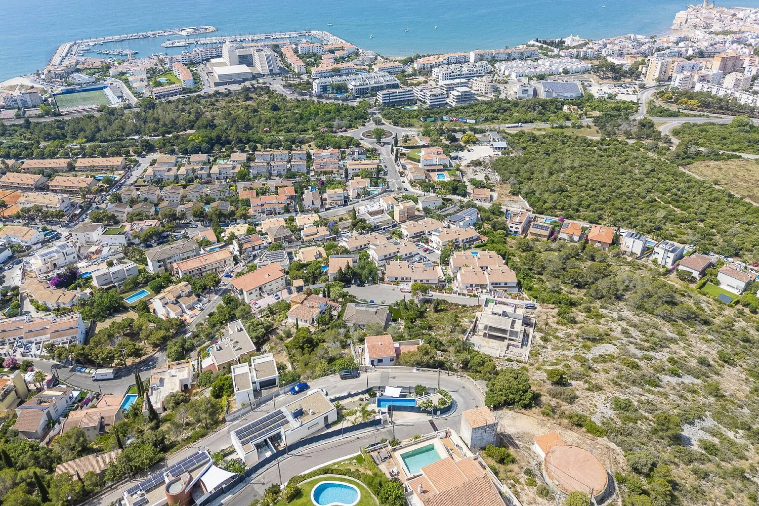 South-Facing Villa with Panoramic Sea Views in Levantina, Sitges