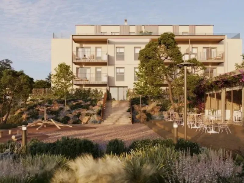 New development of multi-family homes in Godella