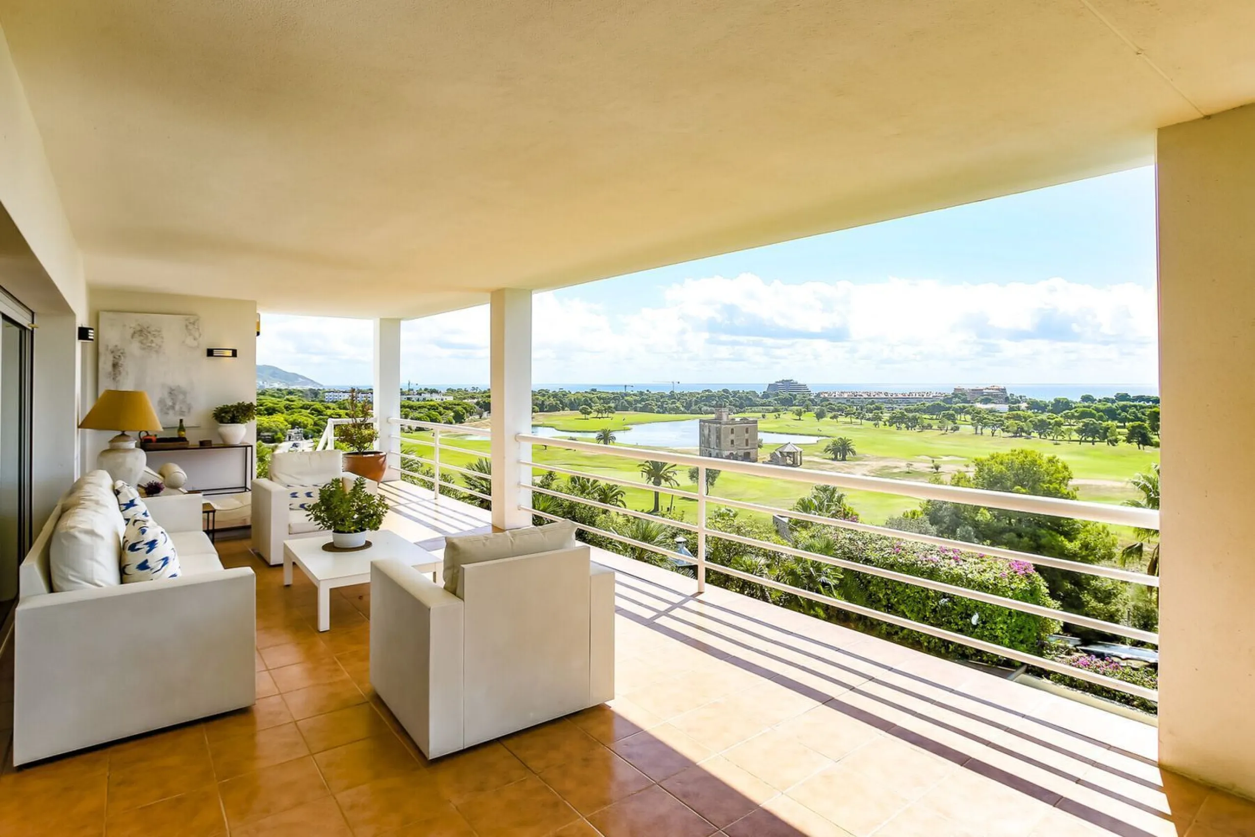 Villa with Panoramic Sea and Golf Views in Sitges, Can Girona