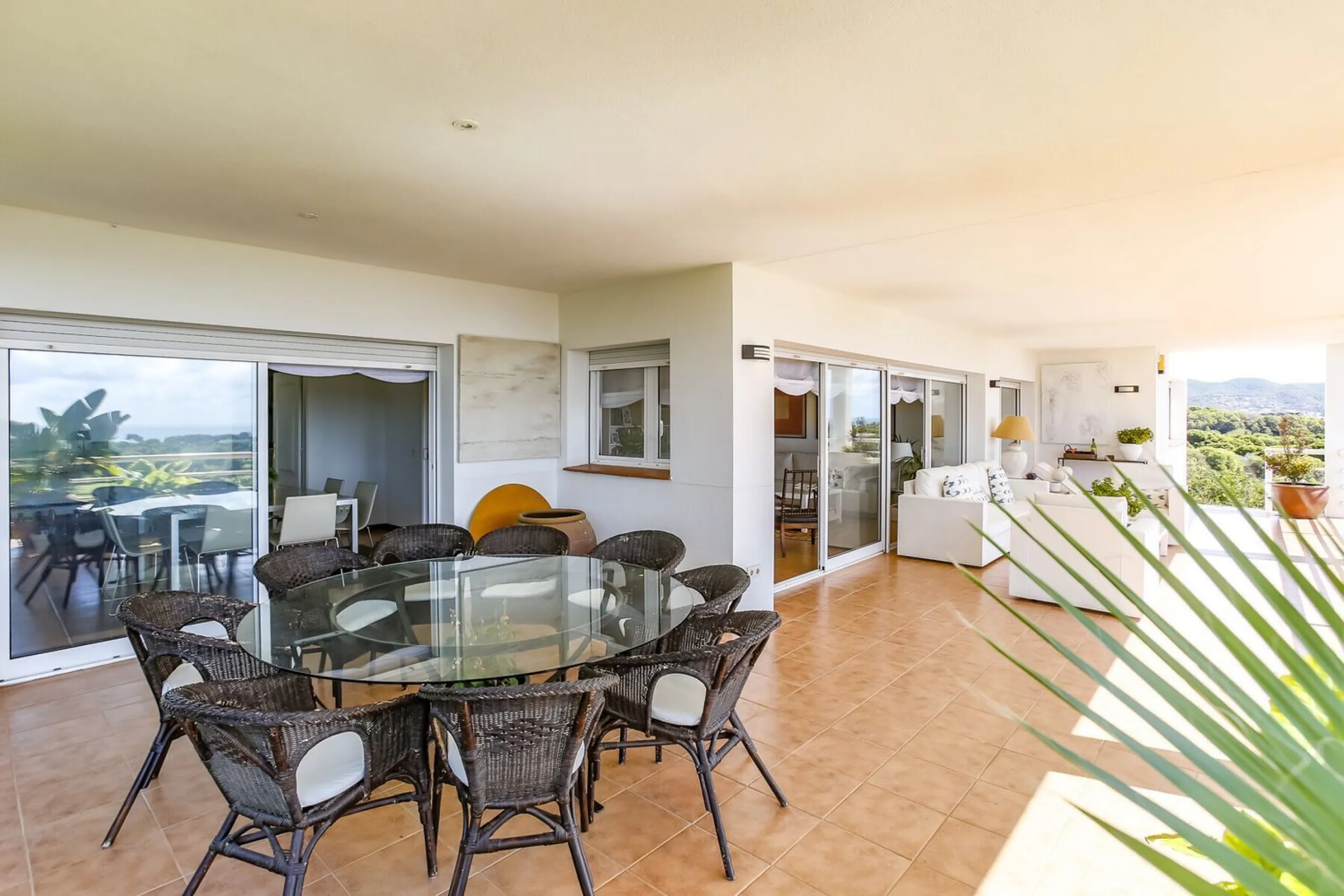 Villa with Panoramic Sea and Golf Views in Sitges, Can Girona