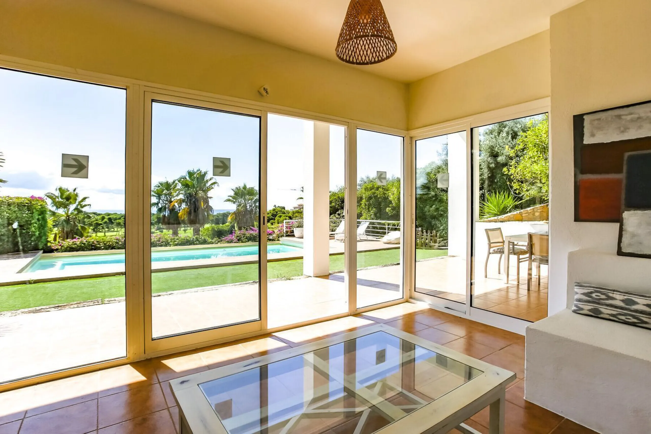 Villa with Panoramic Sea and Golf Views in Sitges, Can Girona
