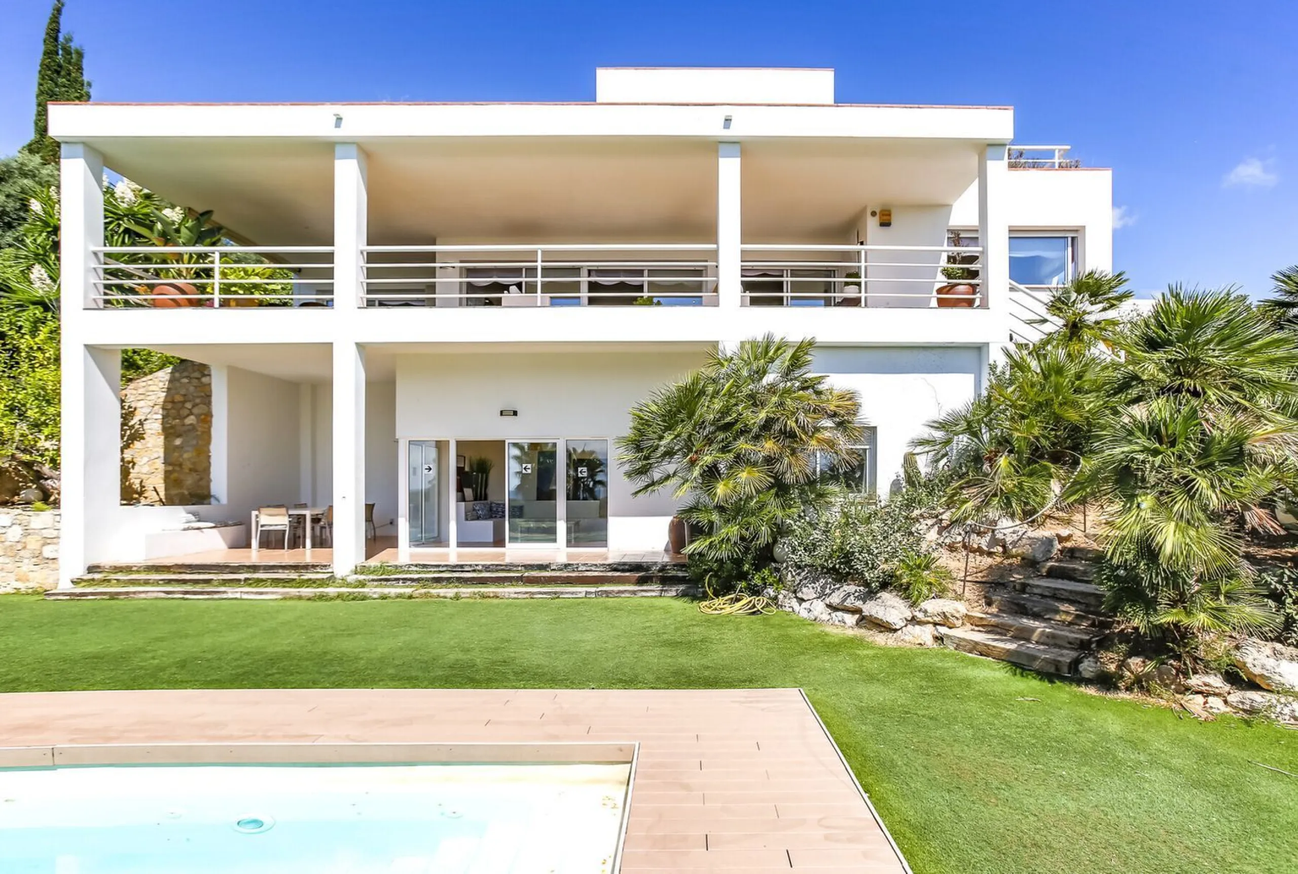 Villa with Panoramic Sea and Golf Views in Sitges, Can Girona