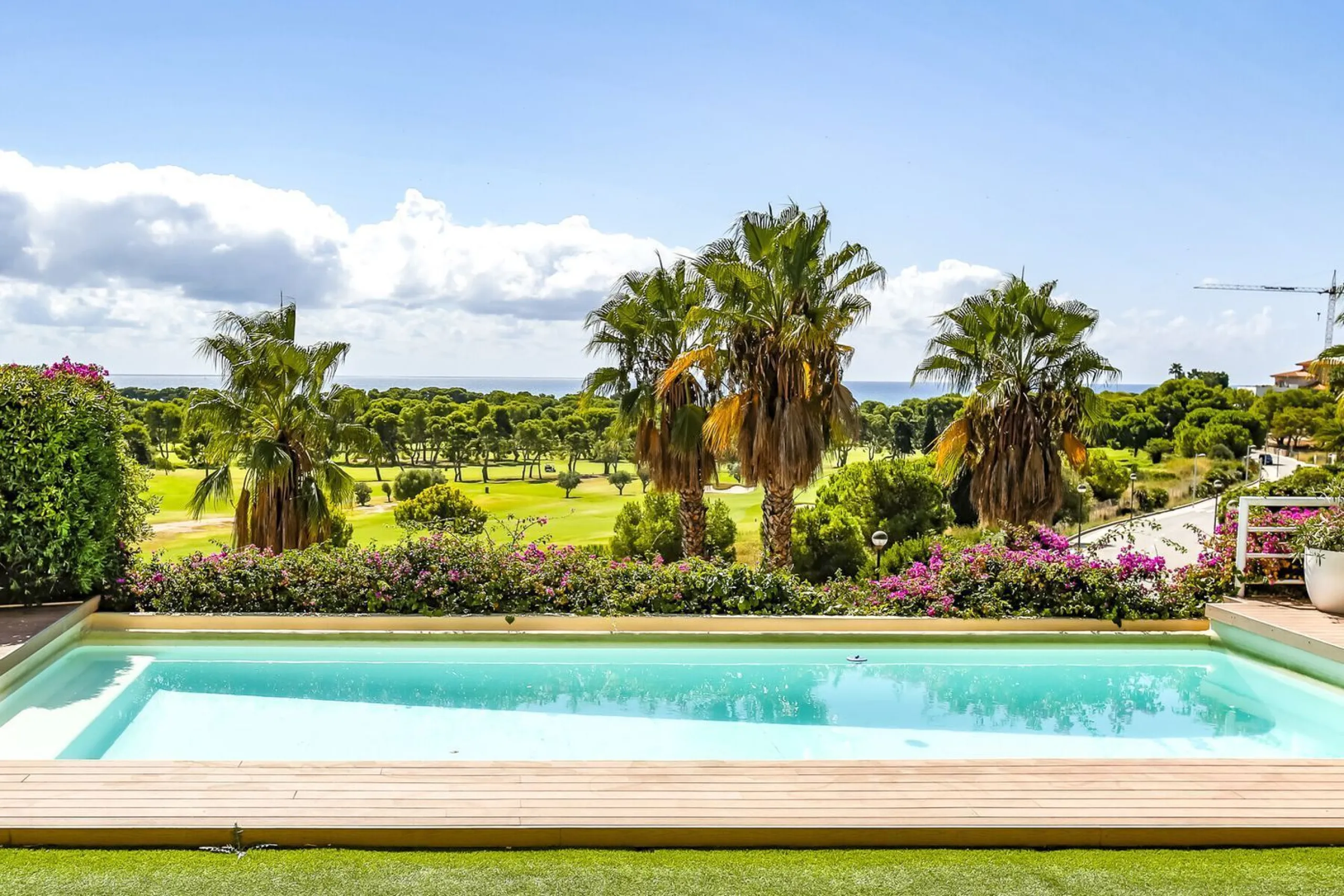 Villa with Panoramic Sea and Golf Views in Sitges, Can Girona