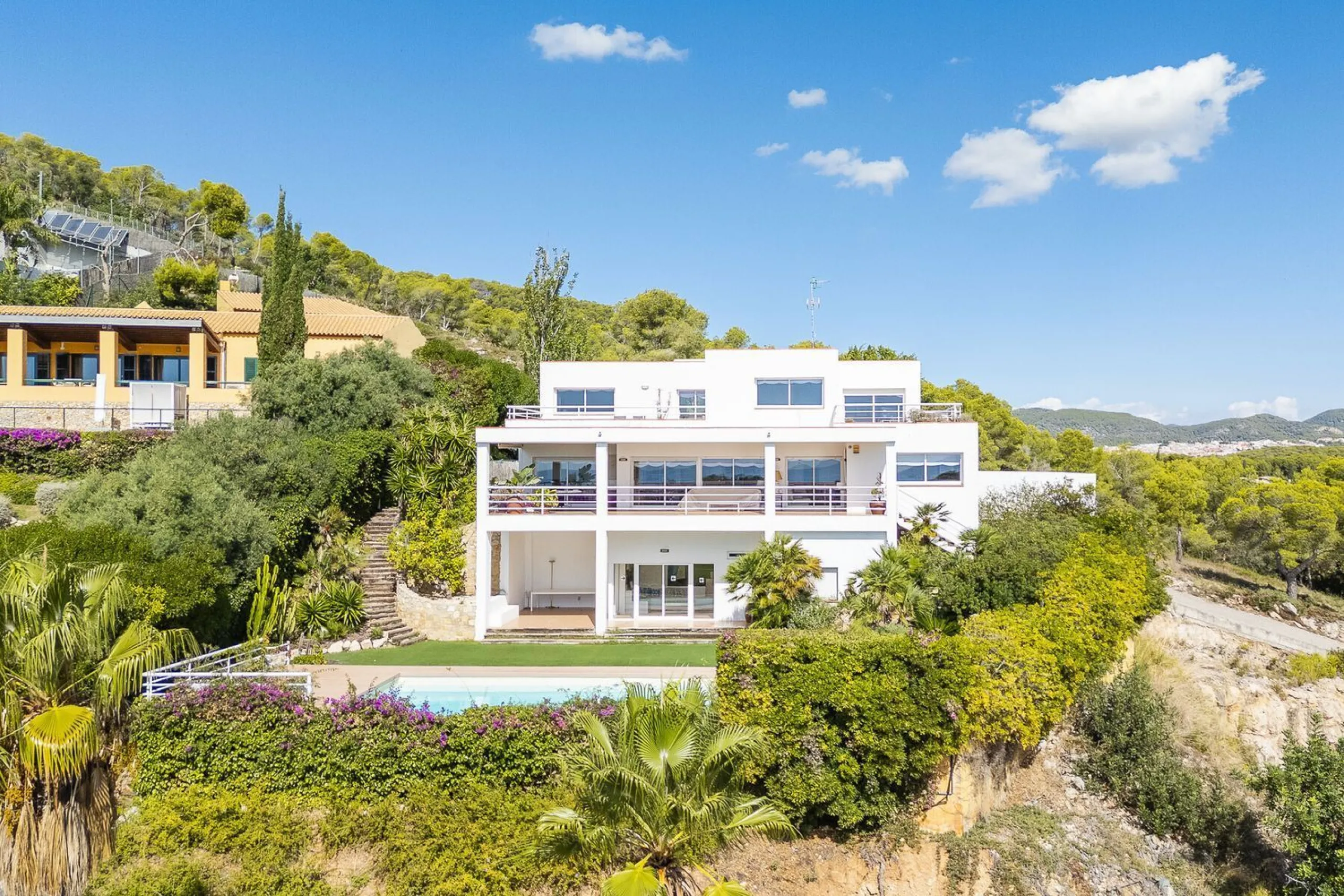 Villa with Panoramic Sea and Golf Views in Sitges, Can Girona