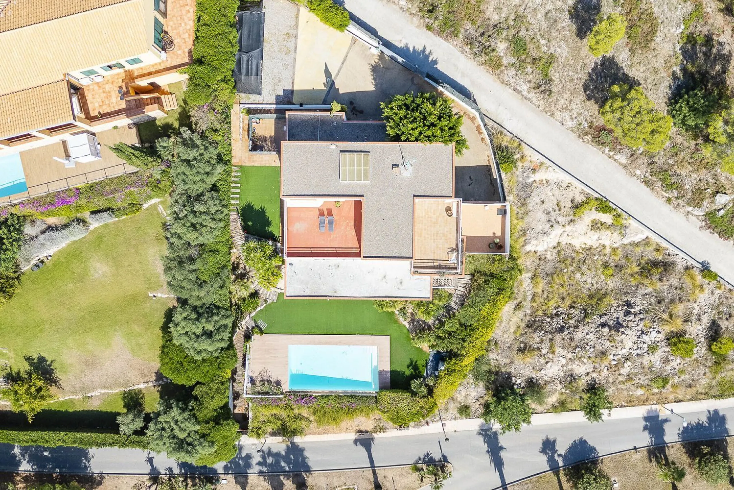 Villa with Panoramic Sea and Golf Views in Sitges, Can Girona