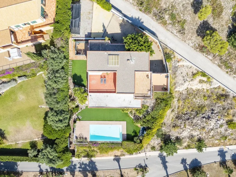 Villa with Panoramic Sea and Golf Views in Sitges, Can Girona