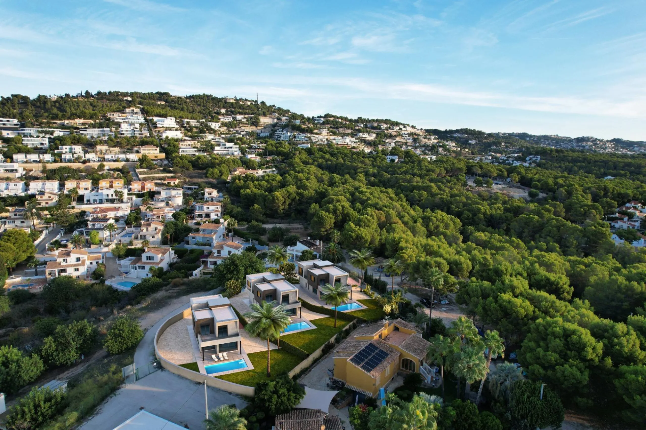 Villas independientes con piscina privada