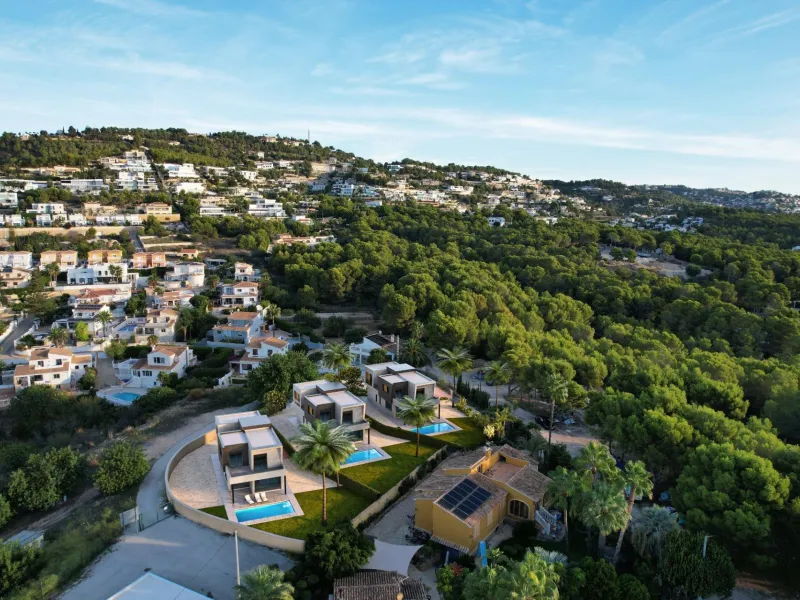 Villas independientes con piscina privada
