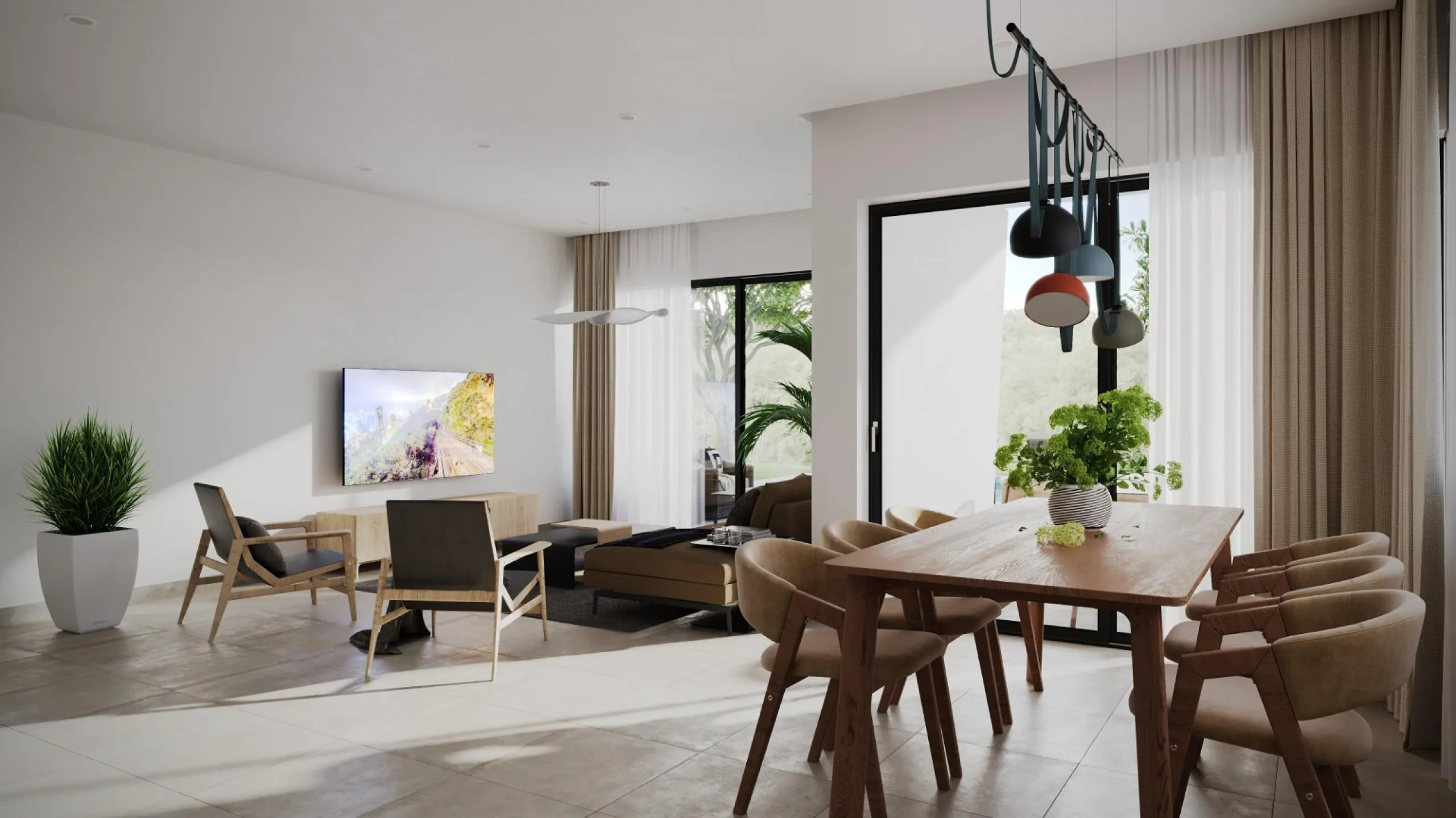 Villas independientes con piscina privada