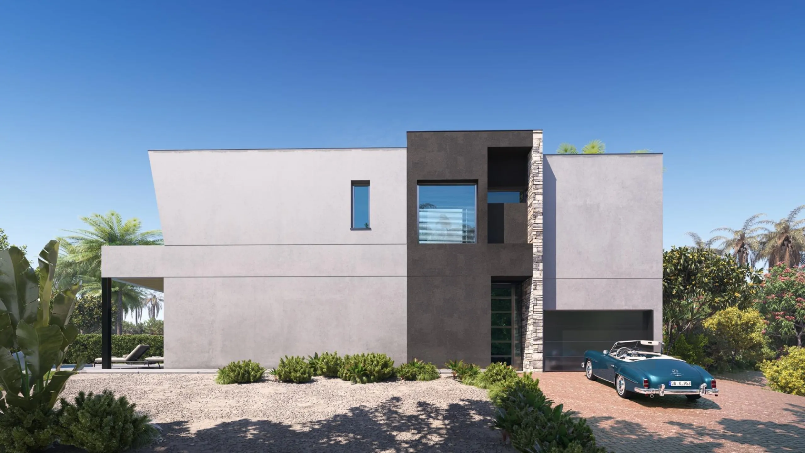 Villas independientes con piscina privada
