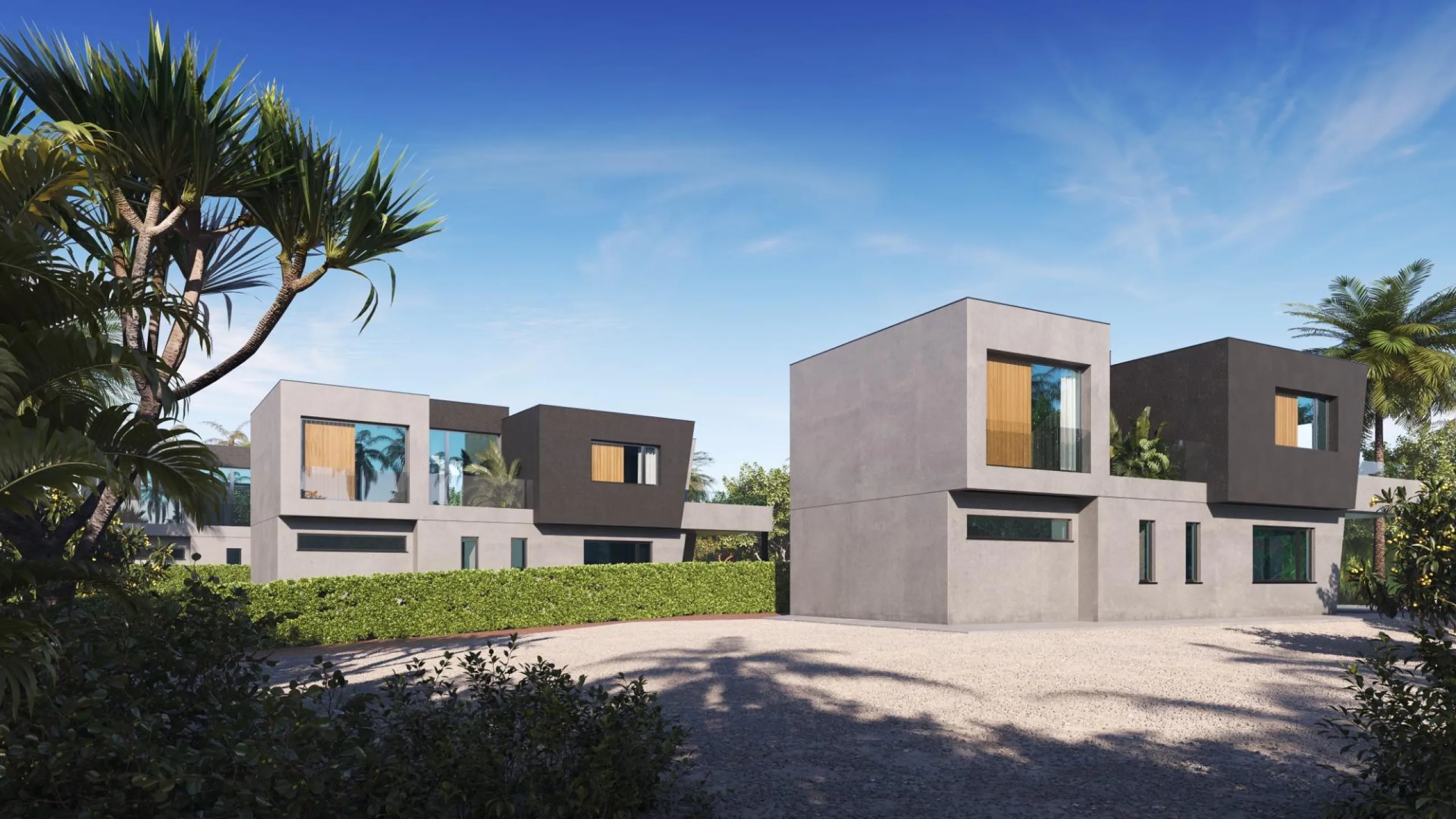 Villas independientes con piscina privada