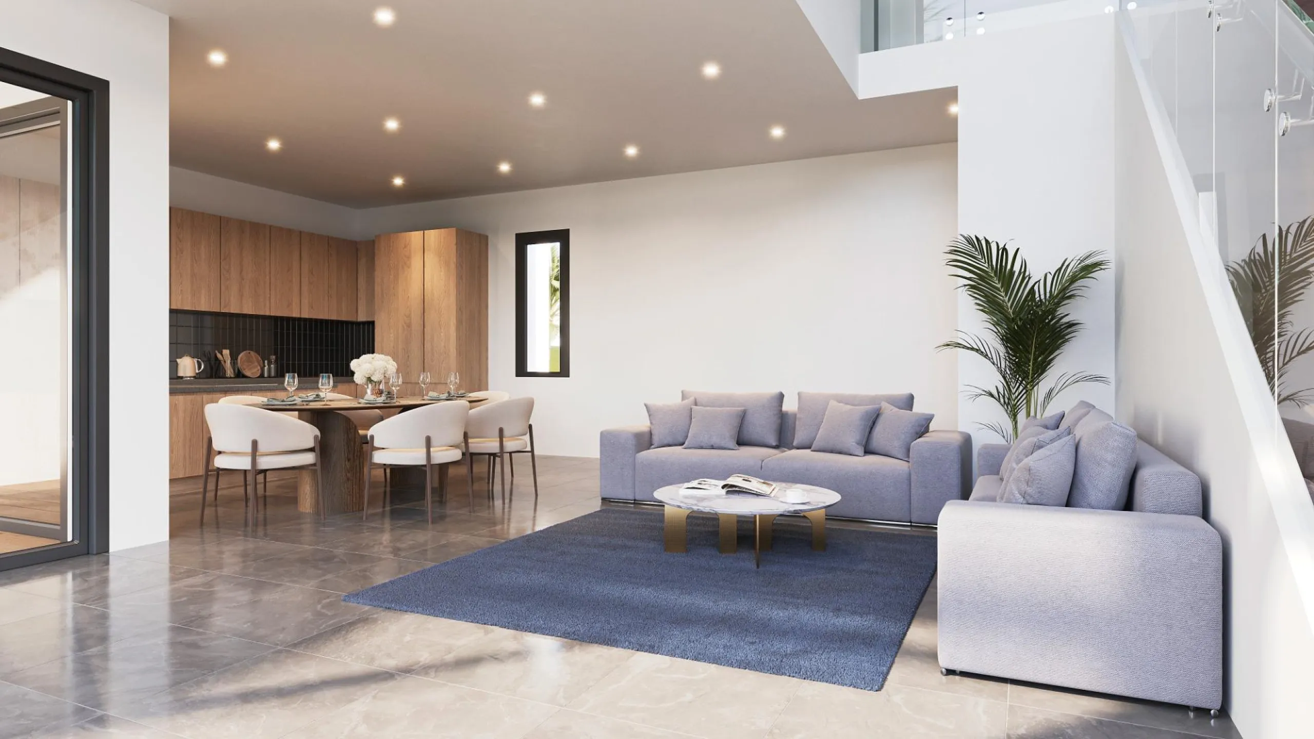 Detached villas with private pool in La Merced