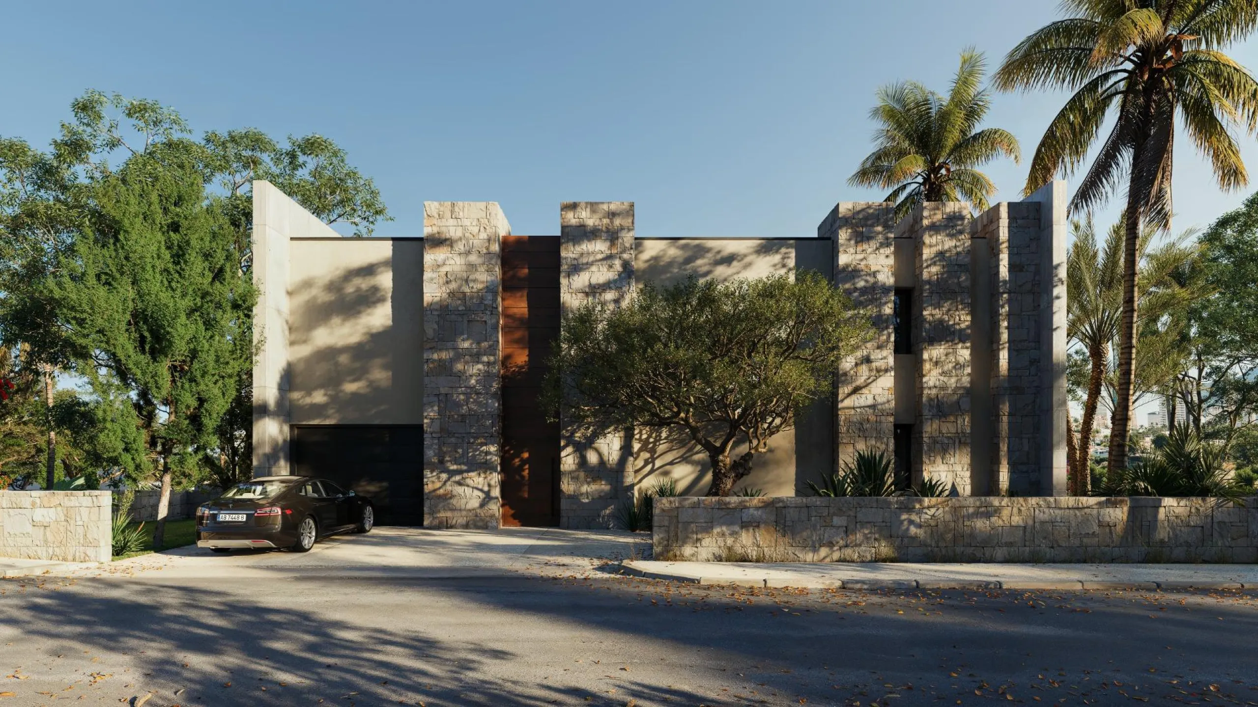 Detached villas with private pool in La Merced