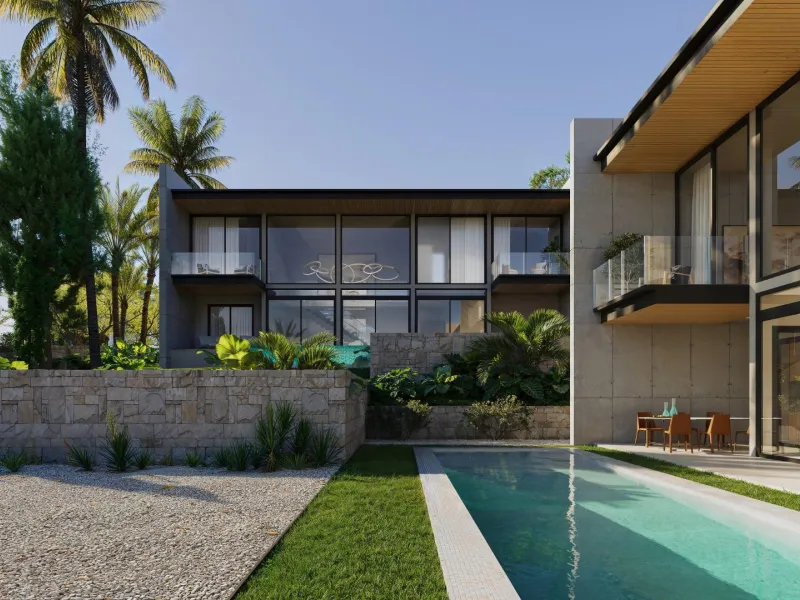 Detached villas with private pool in La Merced