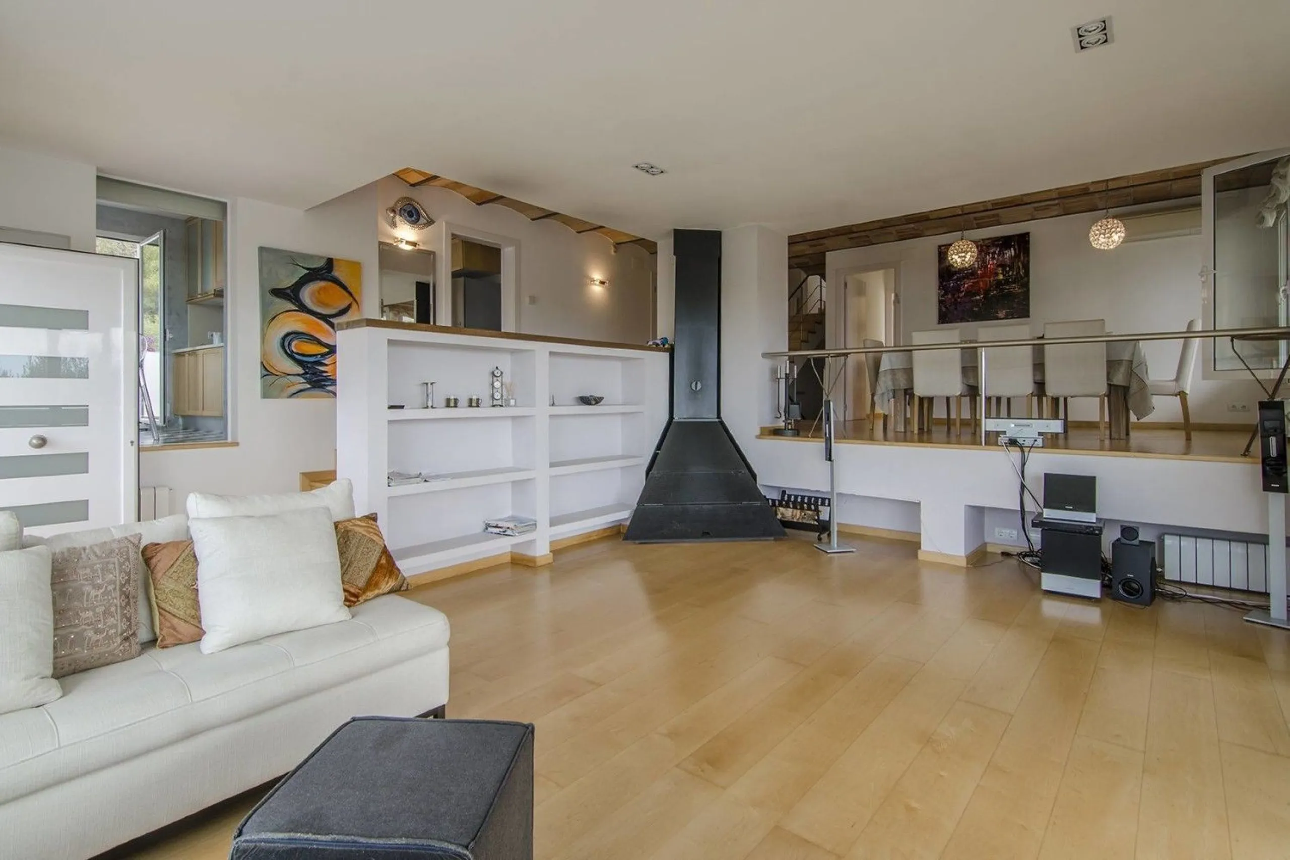 Contemporary Villa with Sea Views Next to Golf Terramar in Sitges, Barcelona