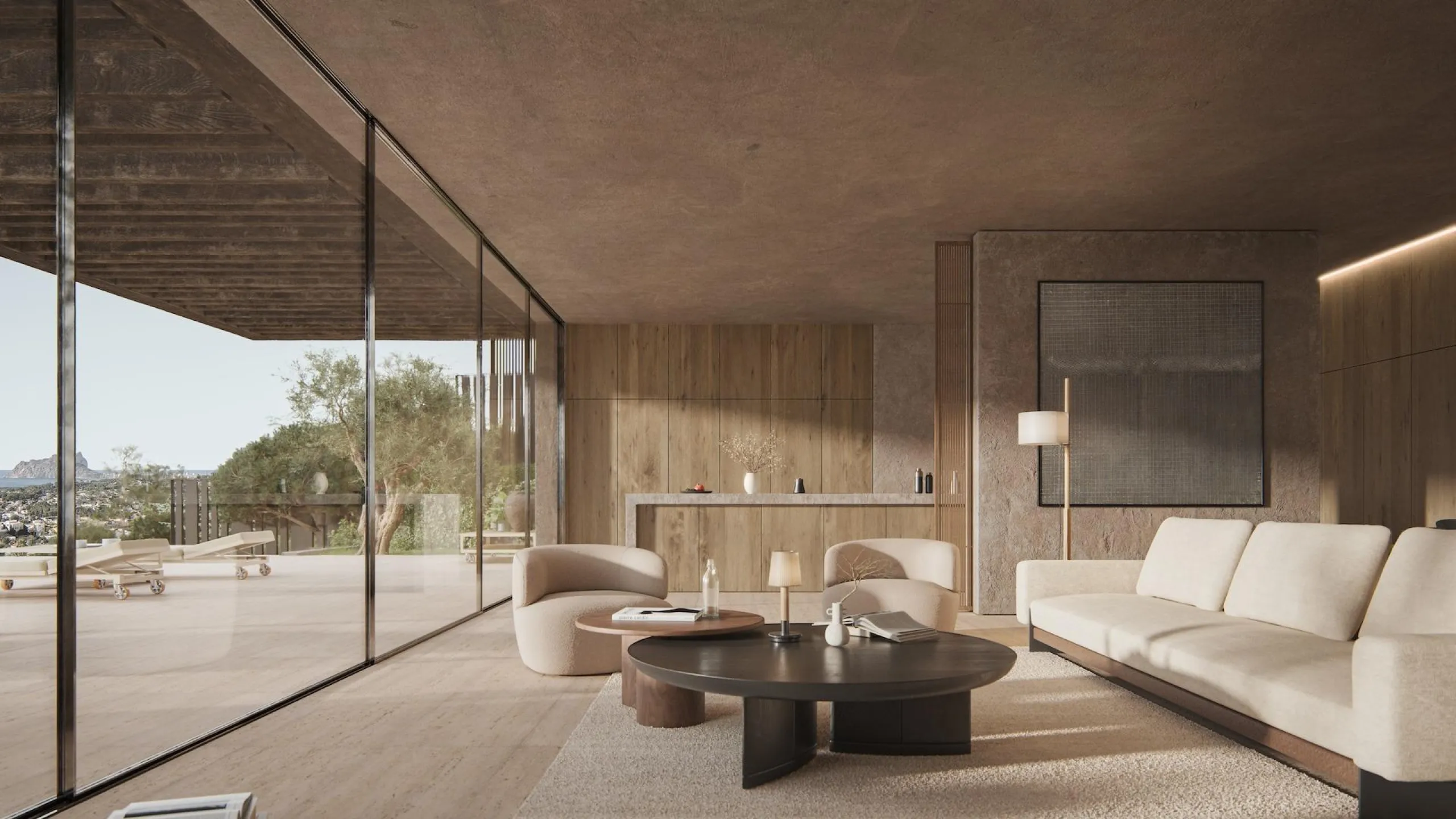 Exclusive modern design villa with sea views