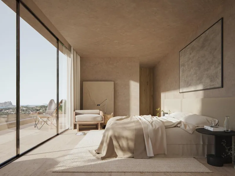 Exclusive modern design villa with sea views