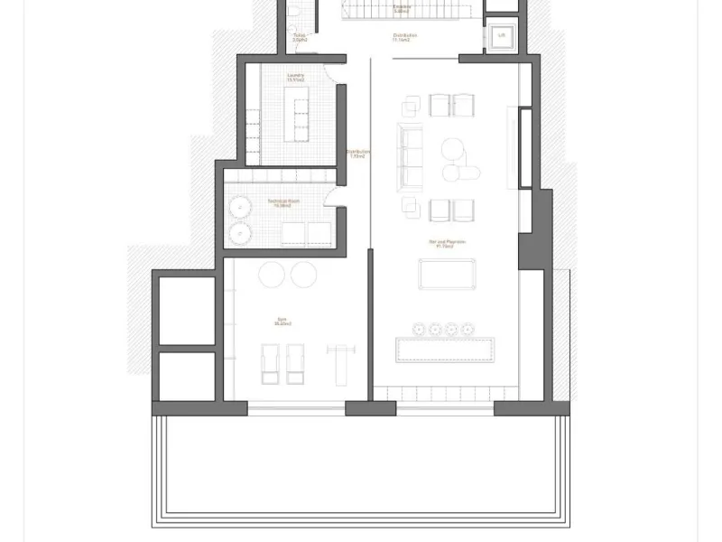 Exclusive modern design villa with sea views