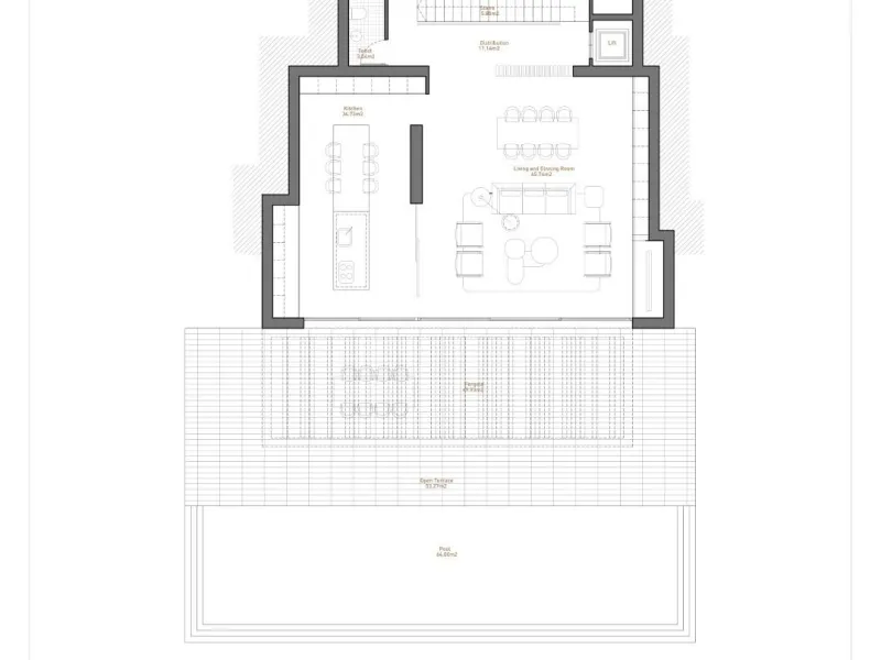 Exclusive modern design villa with sea views