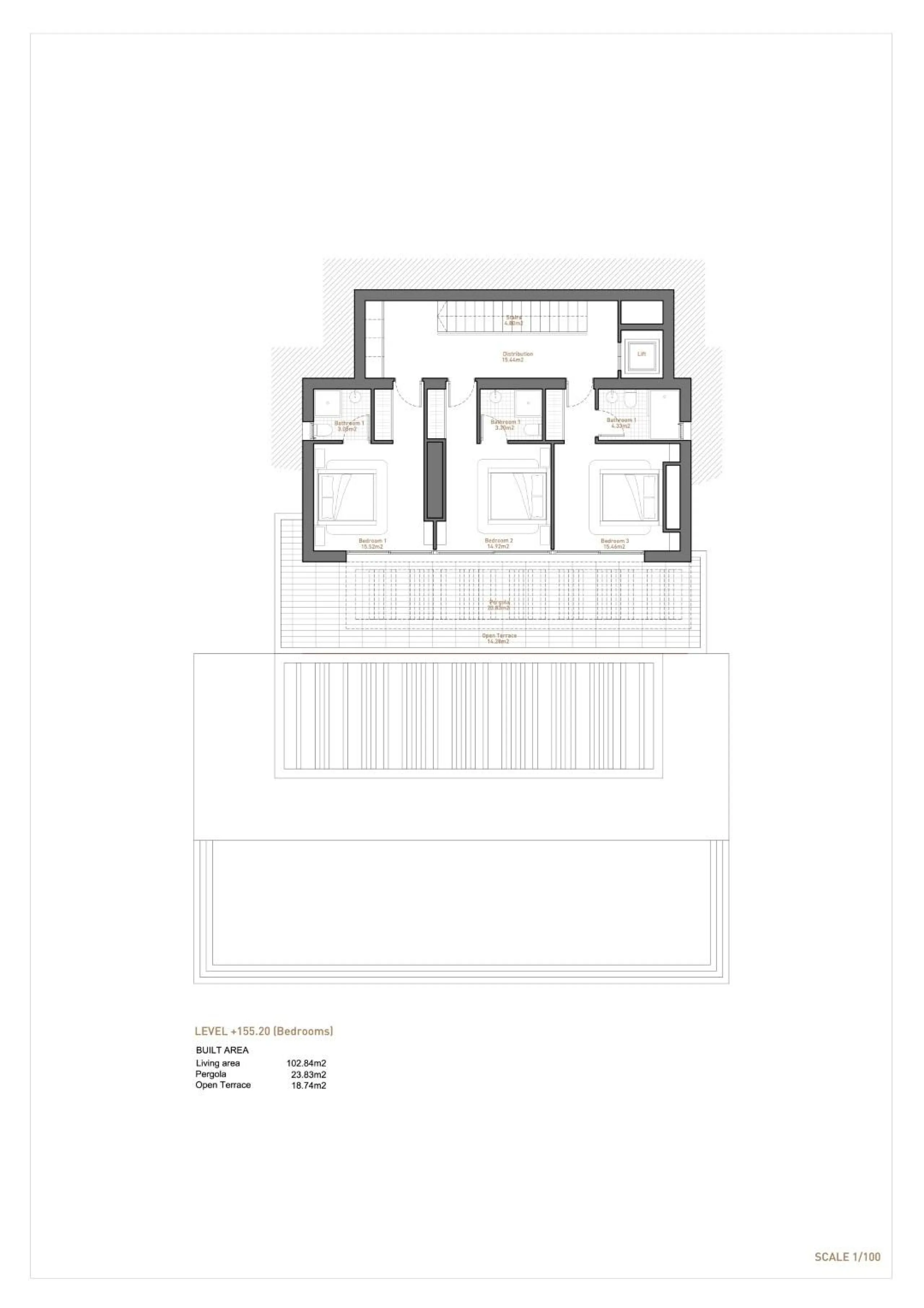 Exclusive modern design villa with sea views