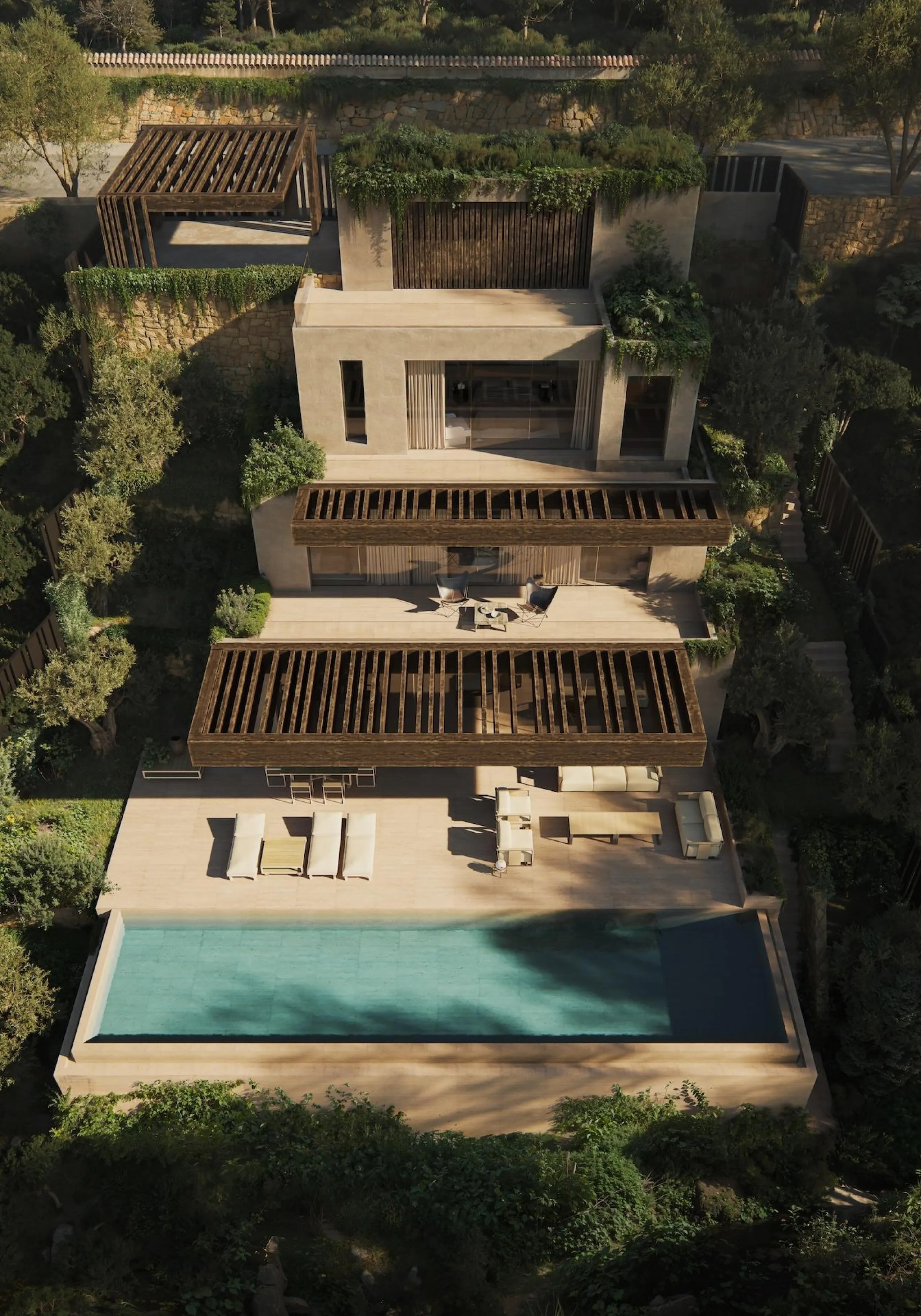 Exclusive modern design villa with sea views